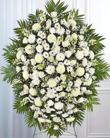 MIxed White Flower Standing Spray MIxed White Flower Standing Spray - MIxed White Flower Standing Spray