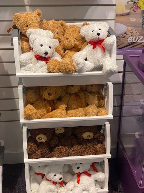 Stuff animals - Standard:  12&quot;  Deluxe:  13&quot; Premium: 15&quot; 