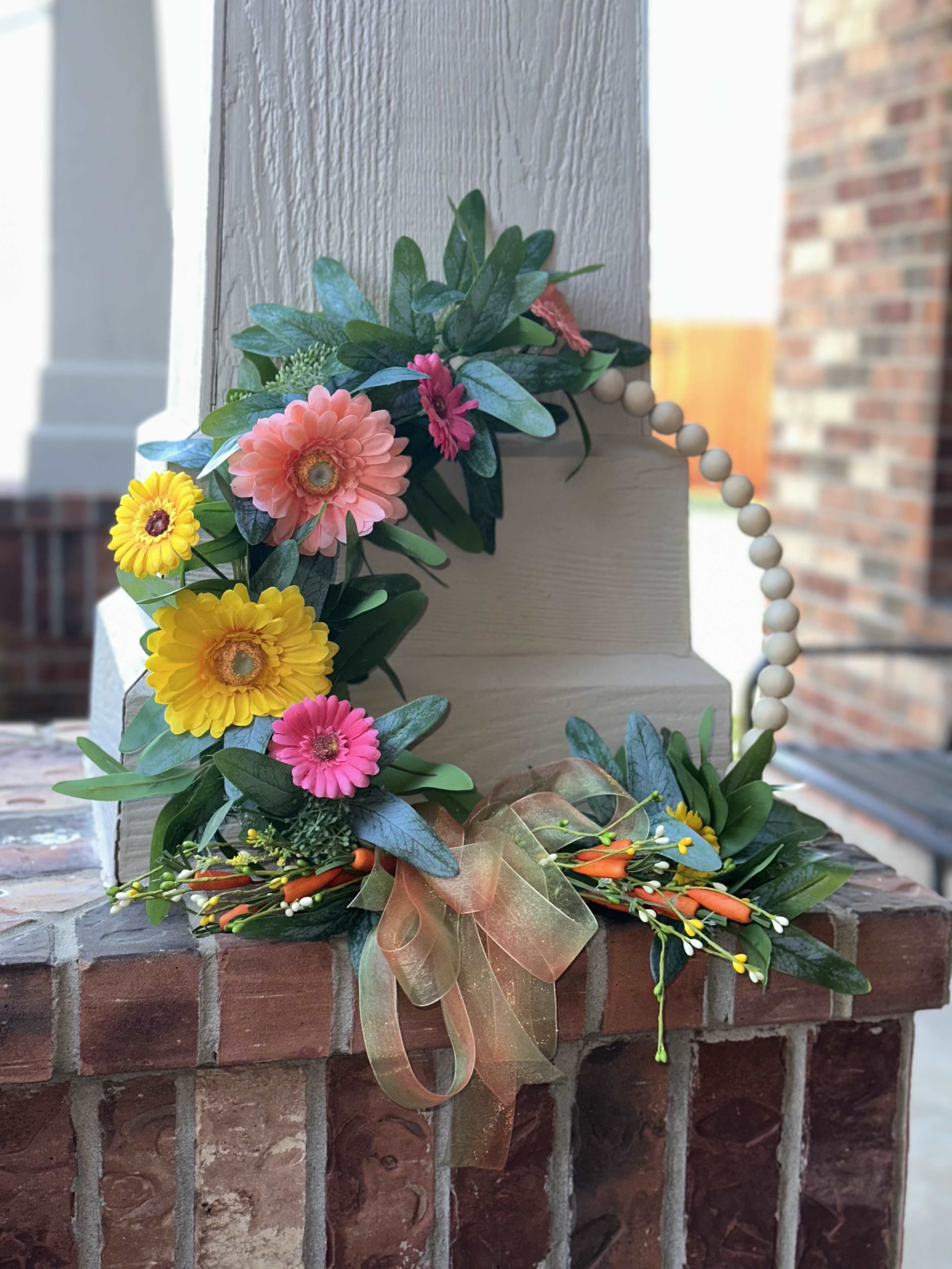 Easters calling Easters calling - Spring is a season of renewal and vibrancy, and a bright spring wreath is a perfect way to celebrate this lively time of year.