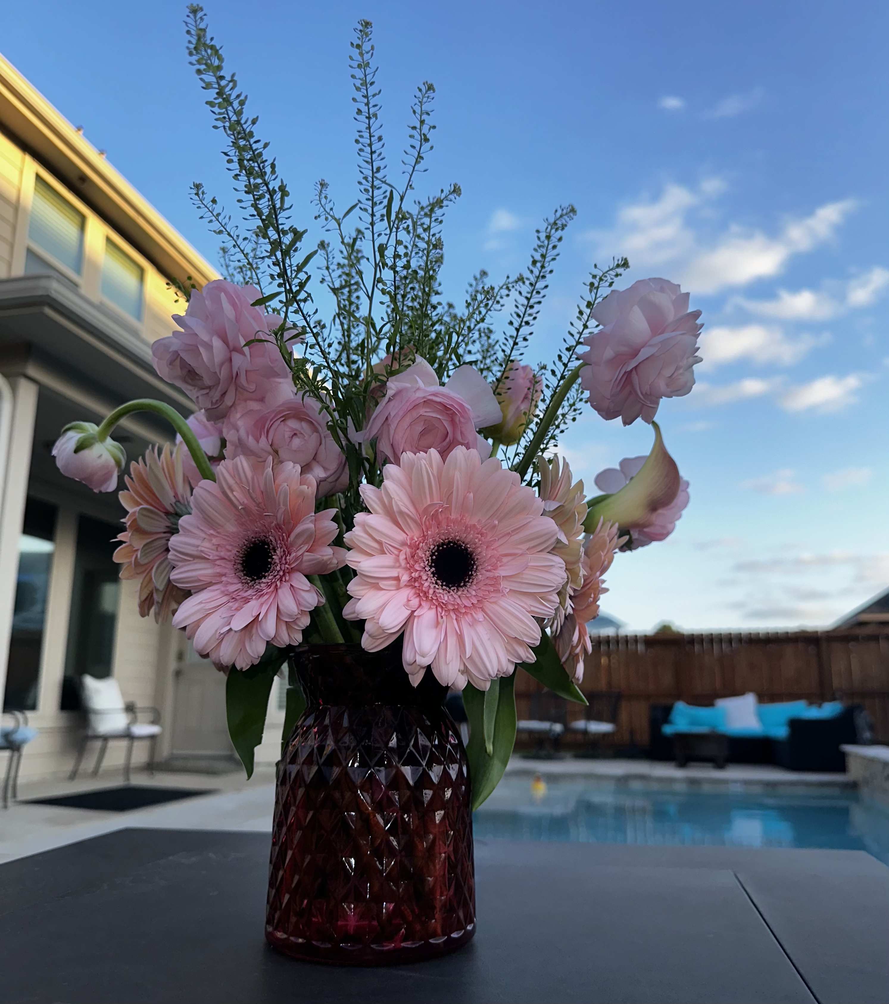 Pretty in pink Pretty in pink - Pink floral arrangements are a timeless choice that exude elegance, charm, and a touch of romance. Whether you decorating your home, or simply want to brighten someone's day, a pink floral arrangement can be the perfect solution.