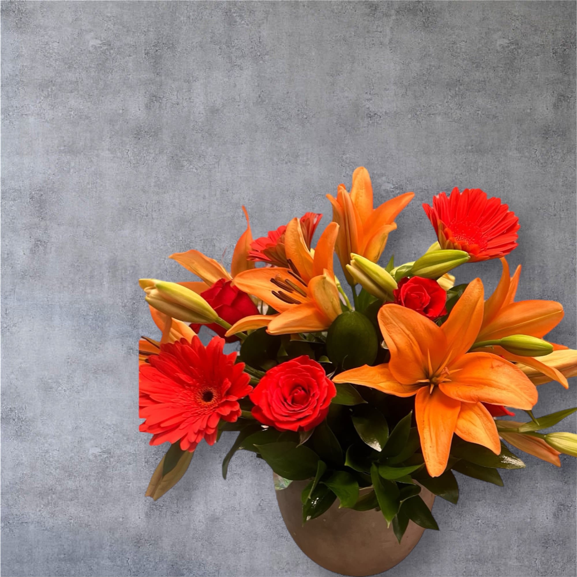 That Flower Feeling by Amanda That Flower Feeling by Amanda - Bright oranges to brighten someone's day.