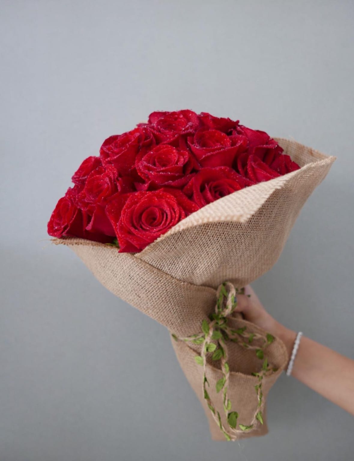 Dozen Red Roses Bouquet - Standard - Your order will be arranged approximately as shown on our website.