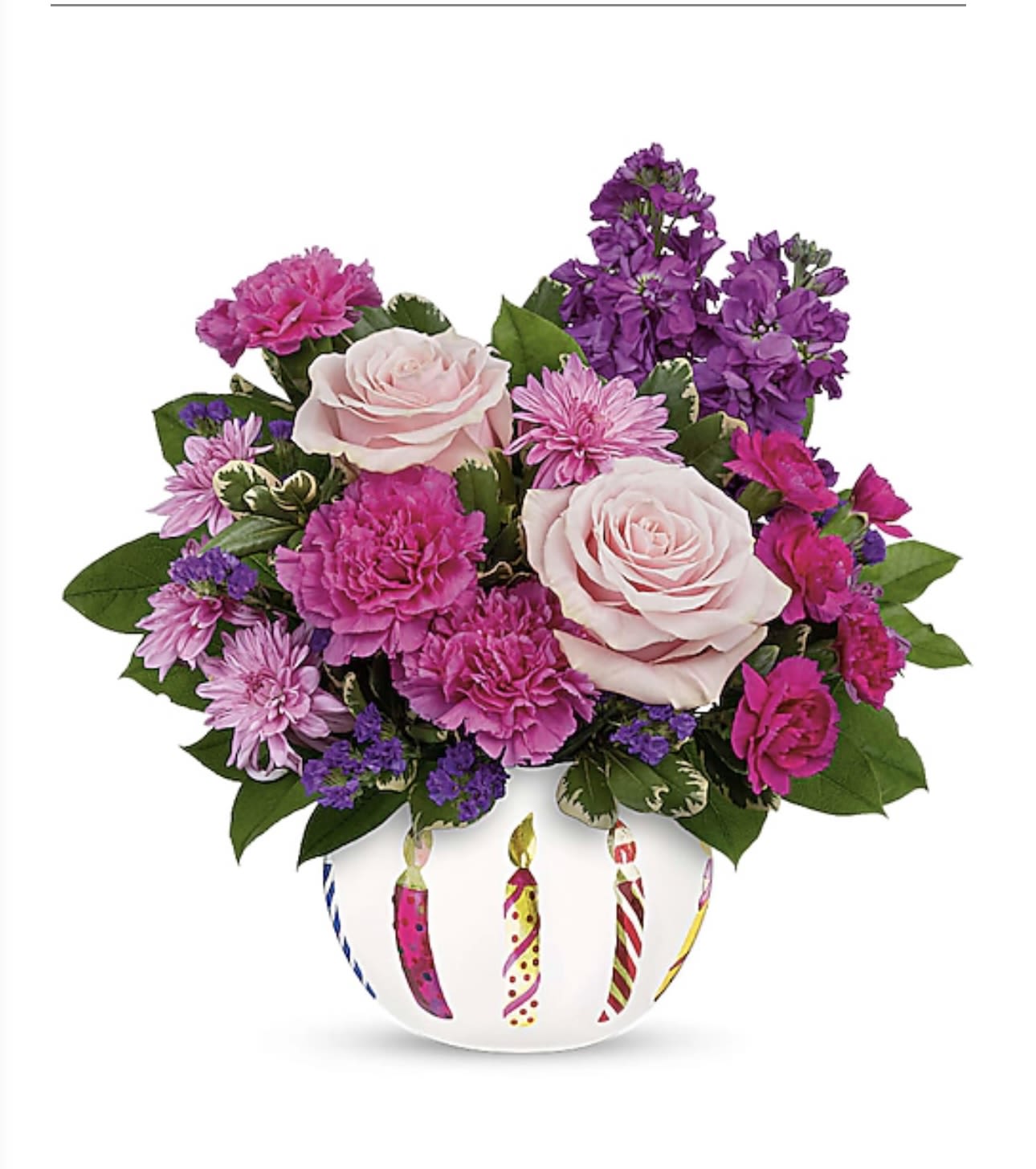 Birthaday Garden Bouquet  - Happy Birthday 
