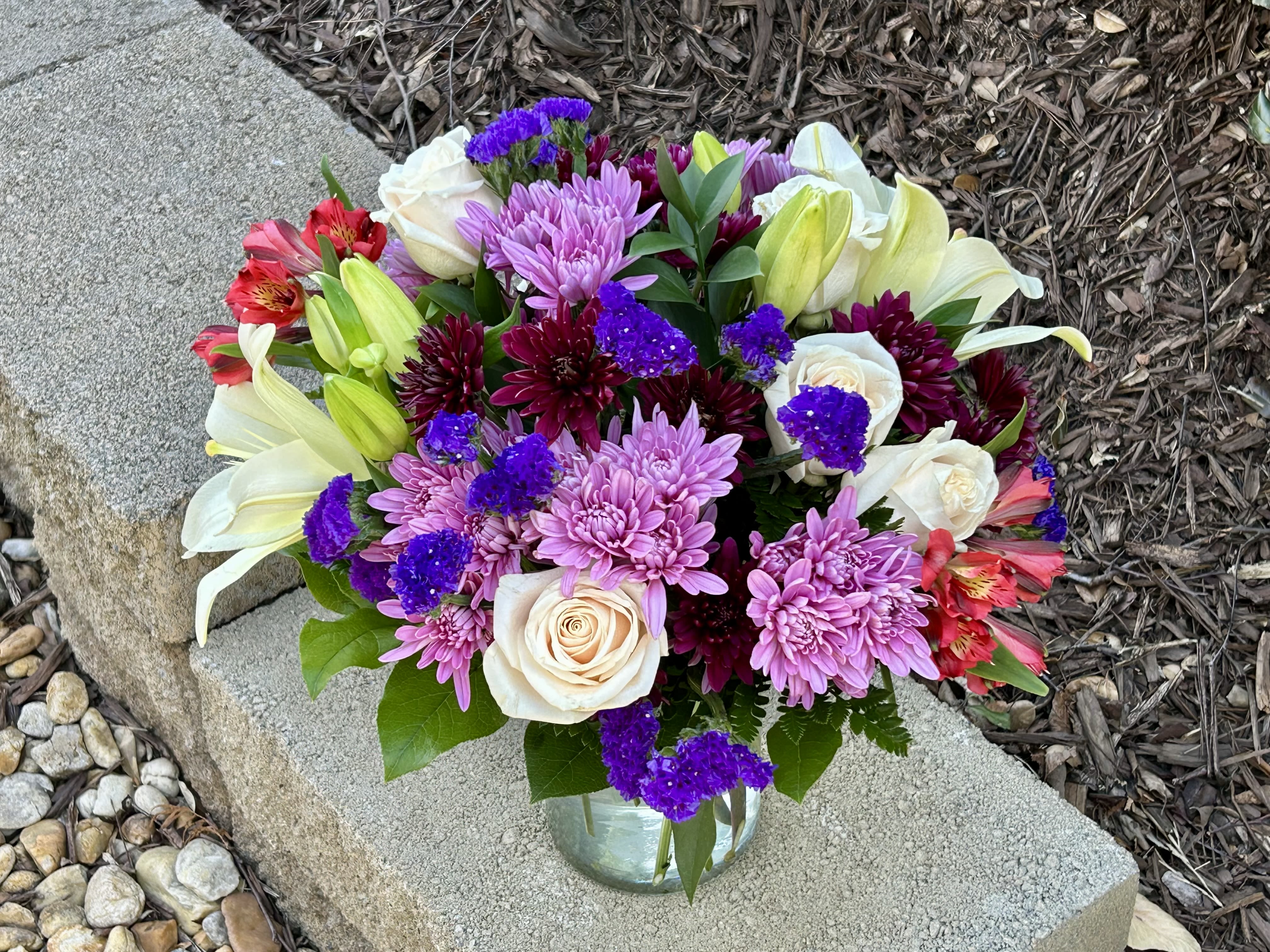 Love’s Journey Love’s Journey - A beautiful and bright bouquet to send to someone to brighten their day.