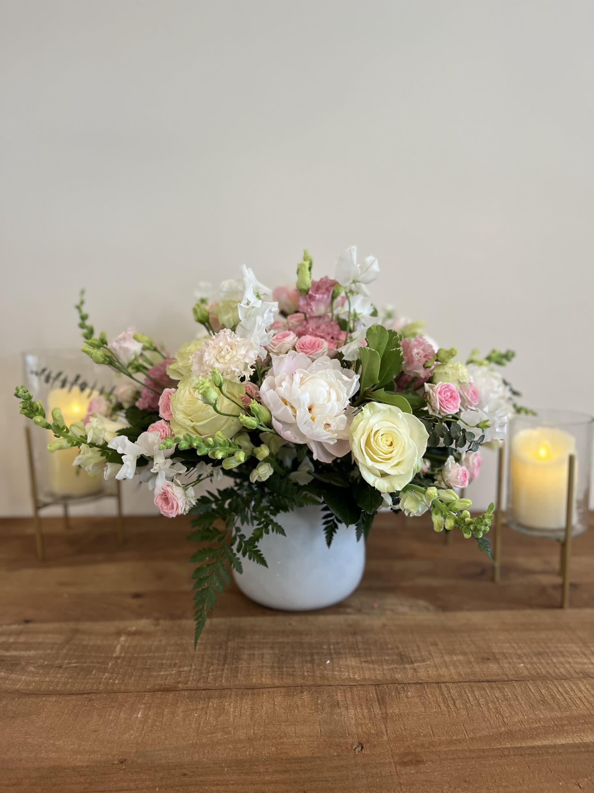 Unconditional Love Unconditional Love - Honor the beauty of a mother’s unconditional love with soft, timeless elegance. Introducing Unconditional Love — a delicate floral arrangement that radiates purity, tenderness, and grace. This enchanting design blends ivory and blush tones with a romantic selection of garden roses, spray roses, snapdragons, lisianthus, carnations, and seasonal foliage. Arranged in a minimalist matte ceramic vase, the composition evokes a serene and heartfelt ambiance, perfect for expressing gratitude and admiration. Elegant, airy, and beautiful, Unconditional Love is a sophisticated gift designed to speak the quiet, powerful language of a mother’s heart. Dimensions: Height: 35 cm (14 inches) Width: 40 cm (16 inches) Ideal for: Pre- order now! Available for same-day delivery in Miami’s neighborhoods. #UnconditionalLove #LuxuryFlorals #MothersDayGift #FlowersForHer #MiamiFlorist #SoftBlooms #PastelBouquet #ElegantFlowers