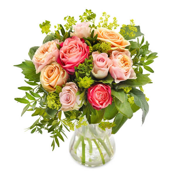 Rose charm Bouquet Rose charm Bouquet - The most popular flower - the rose. This bouquet is combined of several sorts of roses, each with their individual touch together with the universal charm that characterizes all the roses. Who do you want to charm?