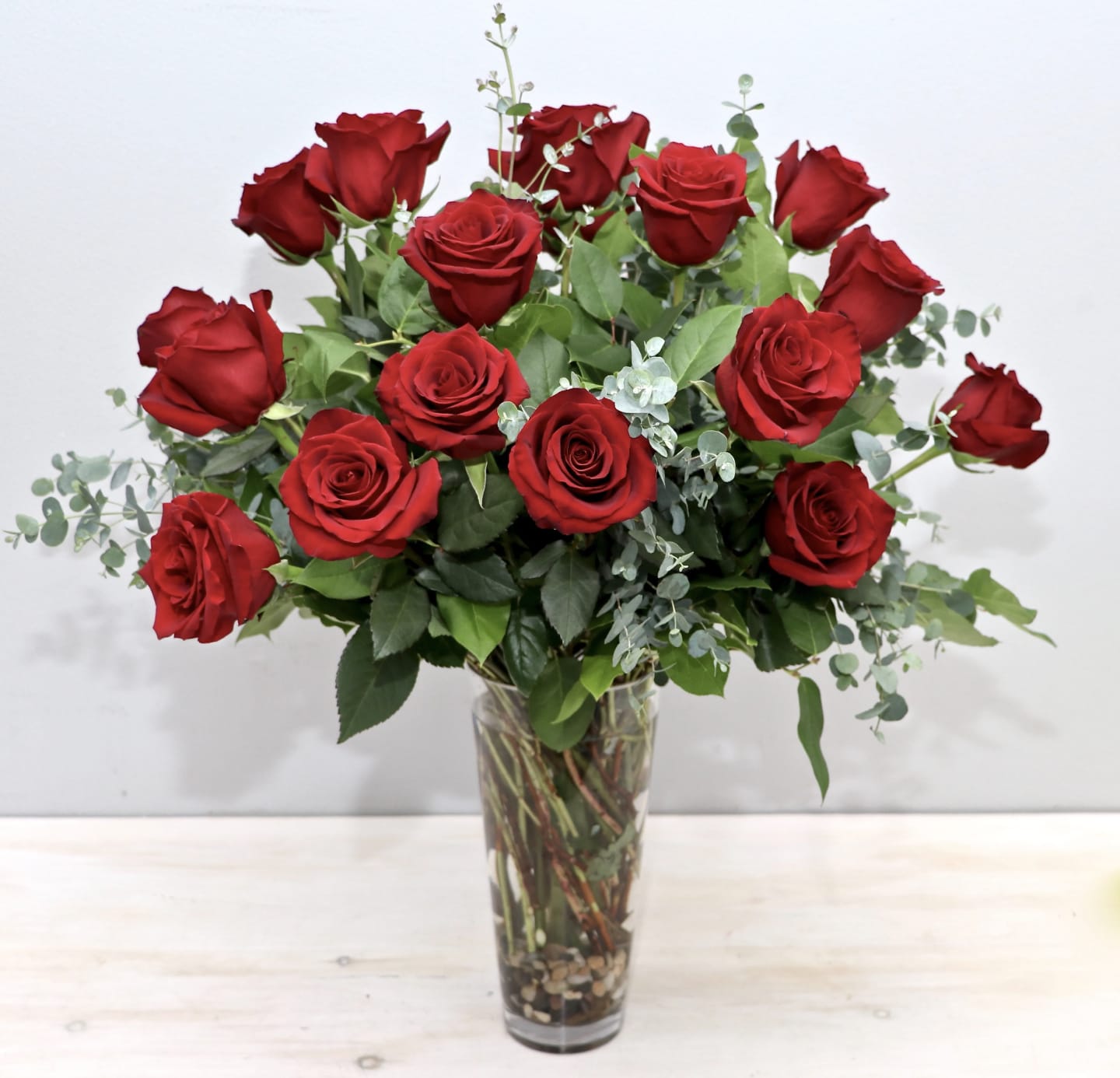 Dozen Long Stem Special - LA - One Dozen red, tall, premium, Ecuadorian roses designed beautifully for that special someone. Each upgrade adds an additional dozen roses.  You can always request different colors at checkout in &quot;florist instruction&quot;, upon availability, default color will be red. VALENTINES COLOR will be RED only. SUBSTITUTIONS are not allowed at that time.