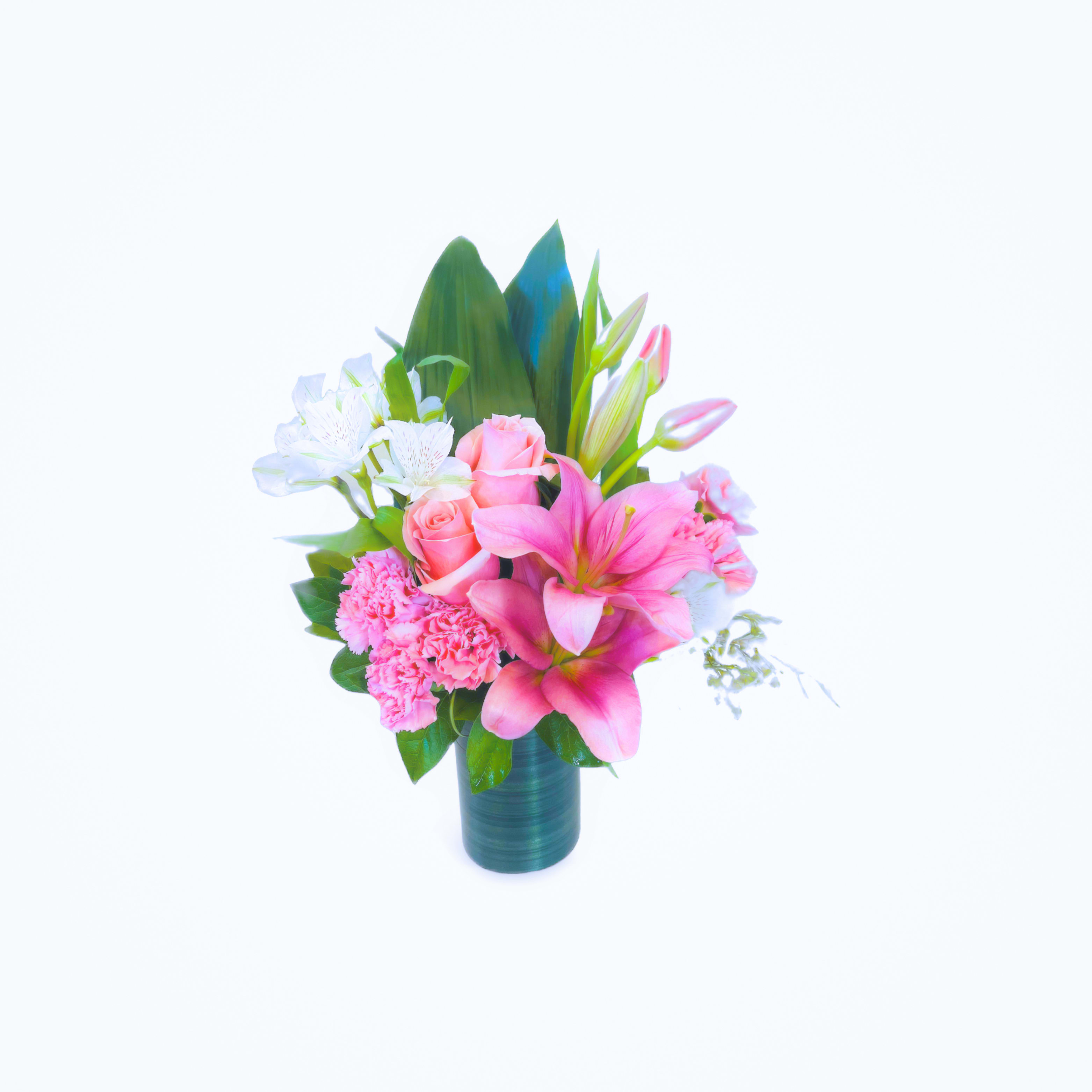 Graceful Balance - A refined arrangement that captures the essence of harmony and simplicity. Graceful Balance blends clean lines and gentle curves, creating a serene and elegant display that reflects the beauty of nature's perfect equilibrium. Ideal for bringing tranquility and subtle elegance to any space.