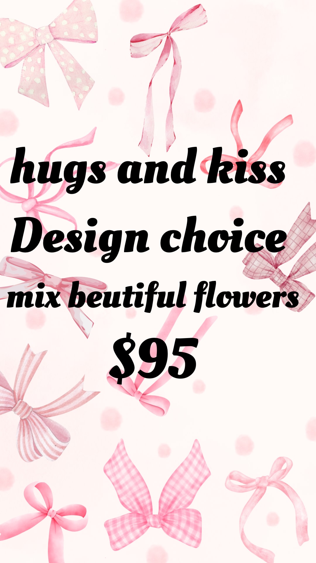 Hugs and kisses Hugs and kisses - Desiang choice in vase