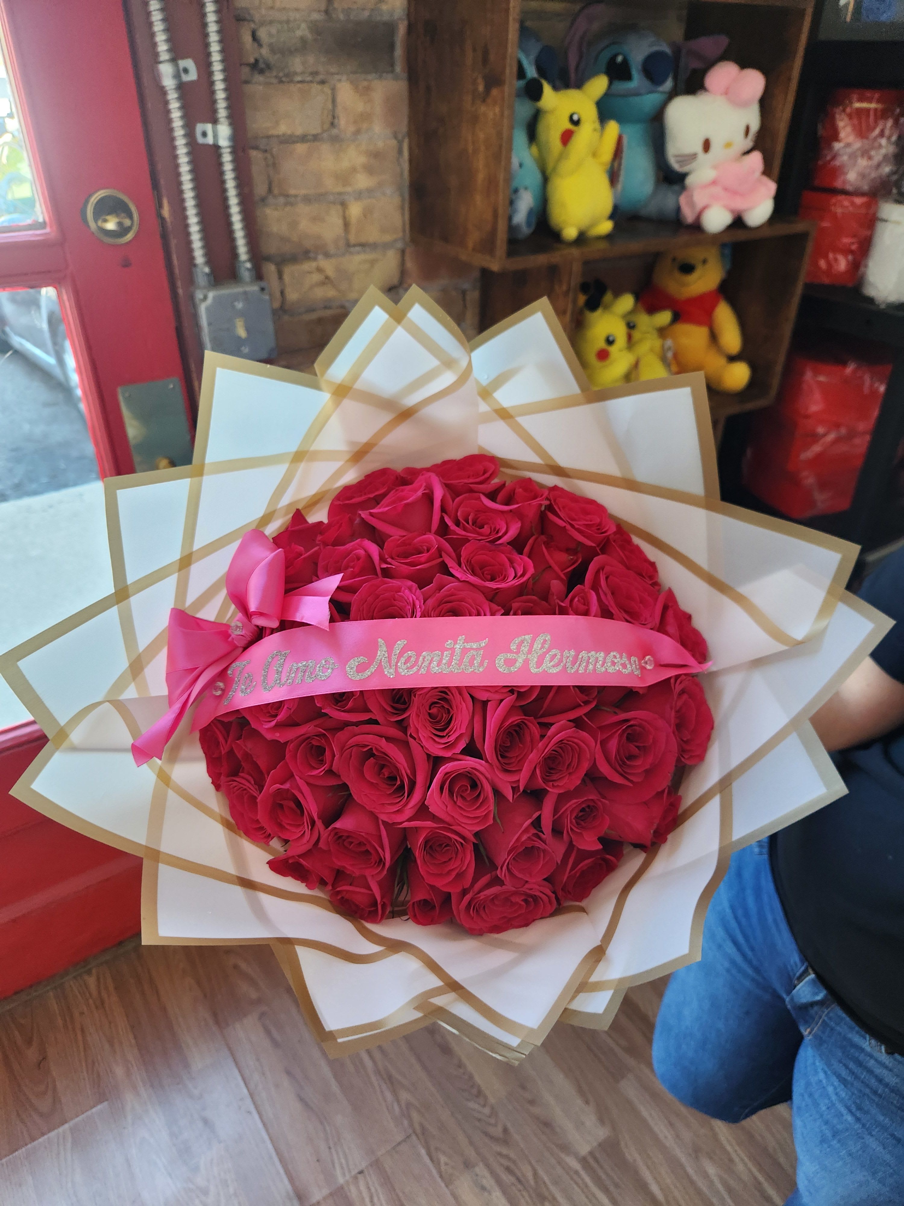 50 rosas hot pink - Todas las fotografias son creaciones nuestras
