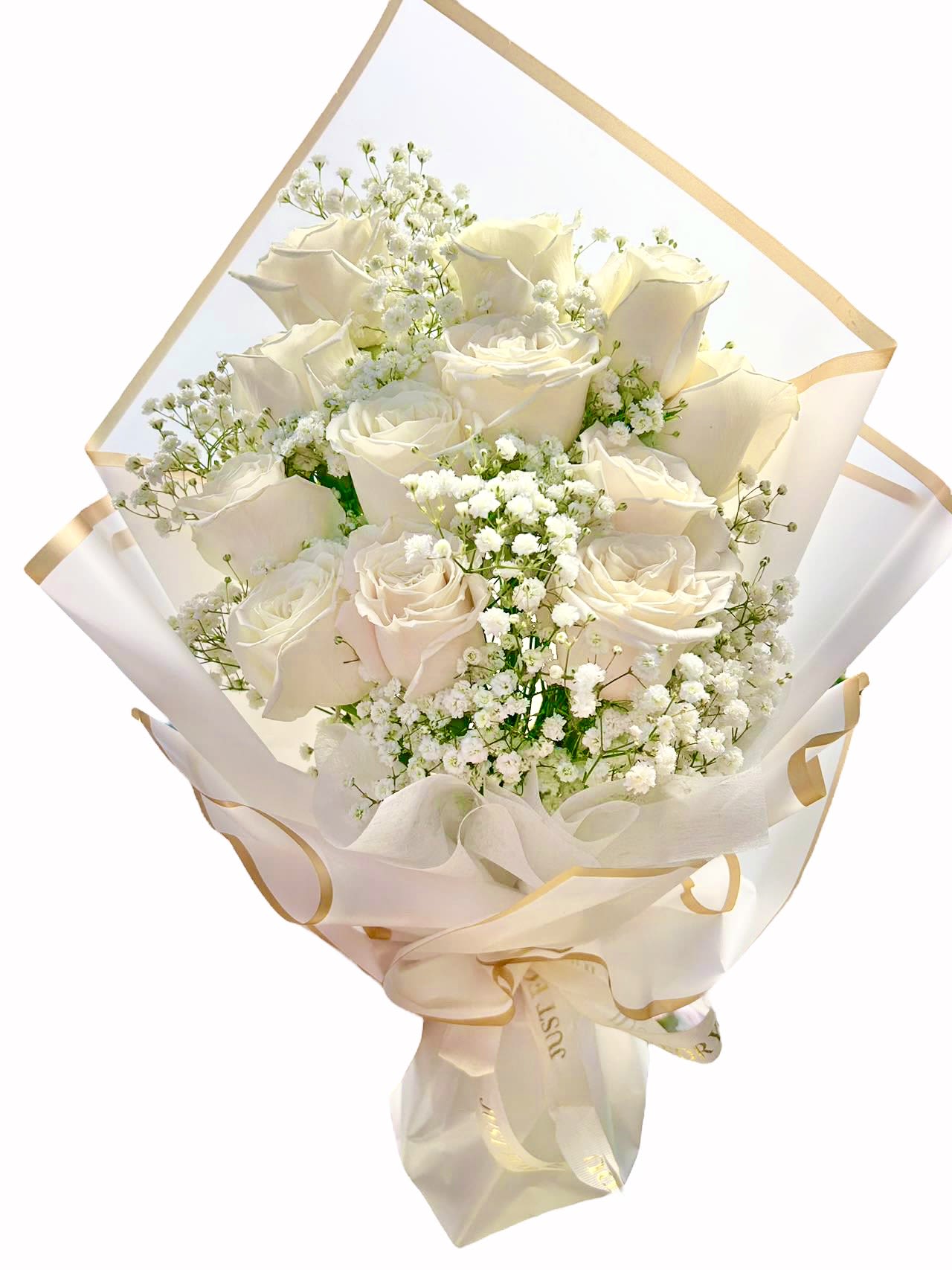 Snow Love Snow Love - A dozen White Rose