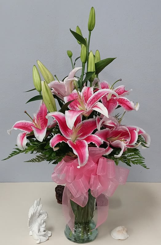 Ooo-La-La Stargazers Ooo-La-La Stargazers - Just a Vase full of Stargazer Lilies