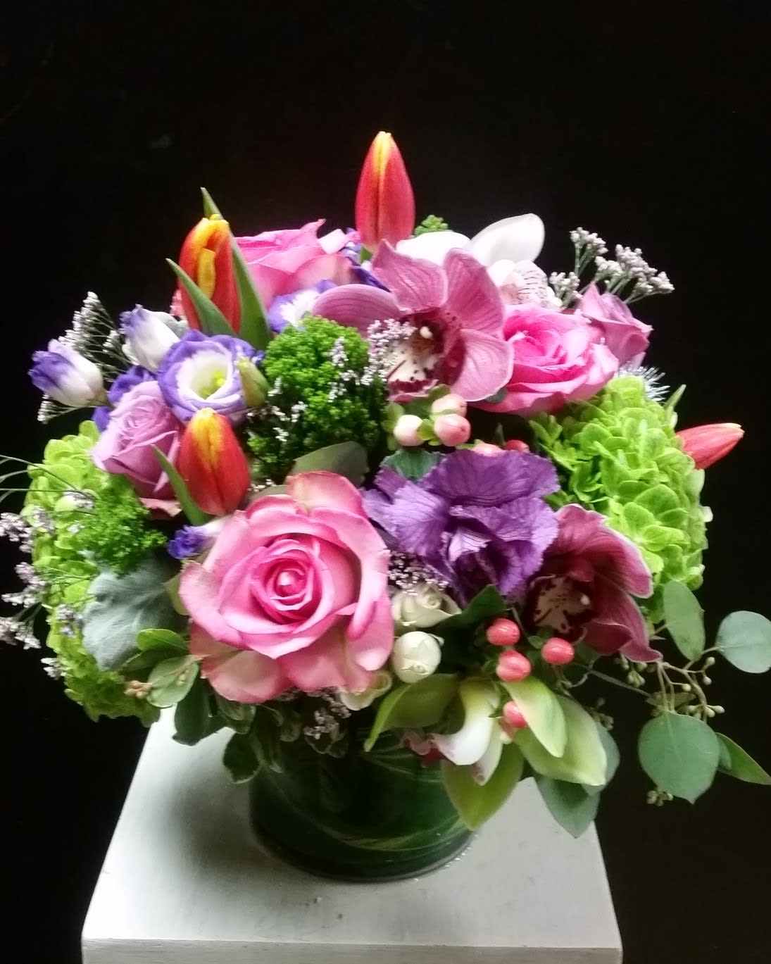 Lush and Lush Lush and Lush - Spring flowers -tulips hydrangea and roses