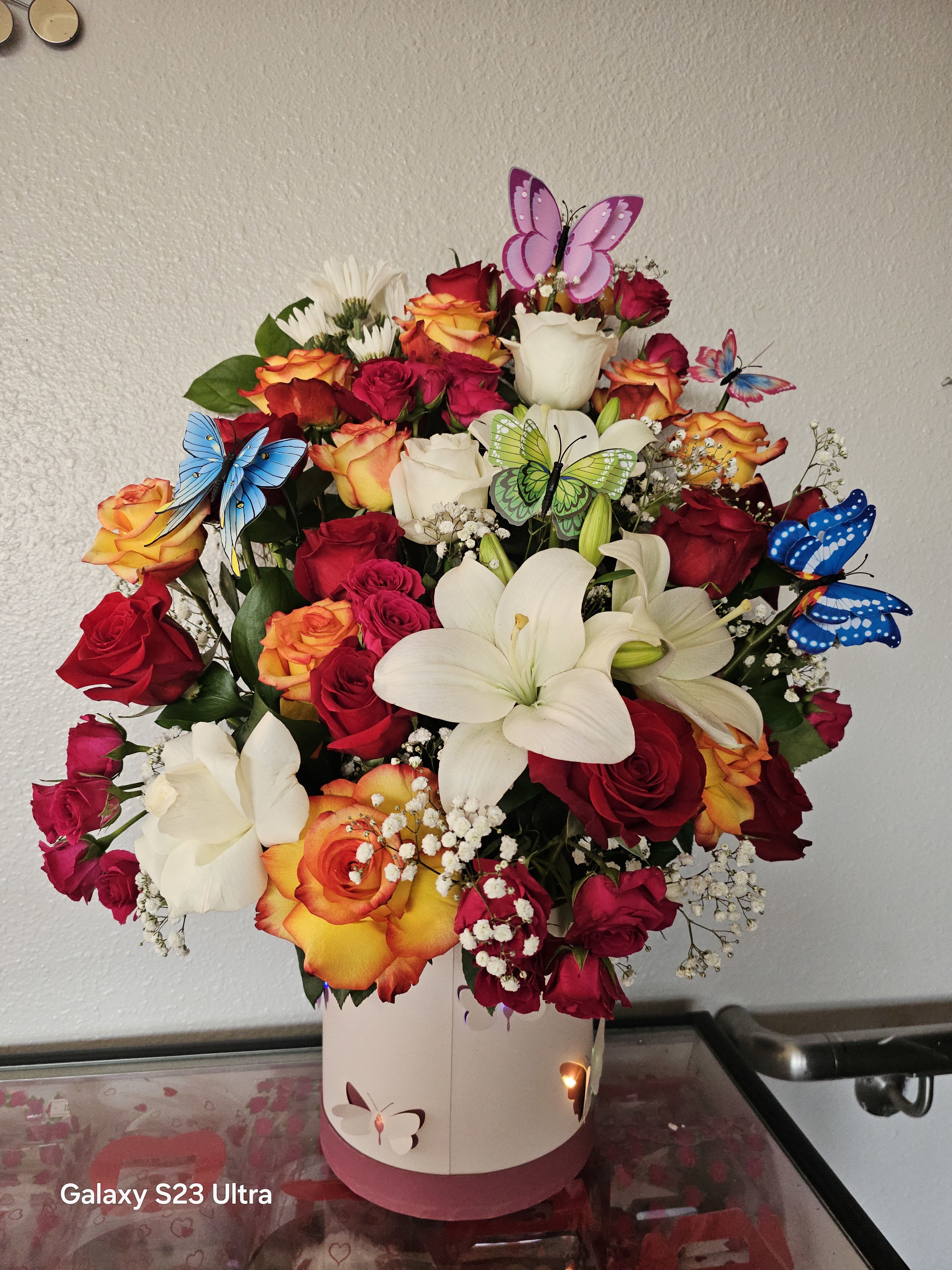 butterfly bloom - very nice bright color flowers.