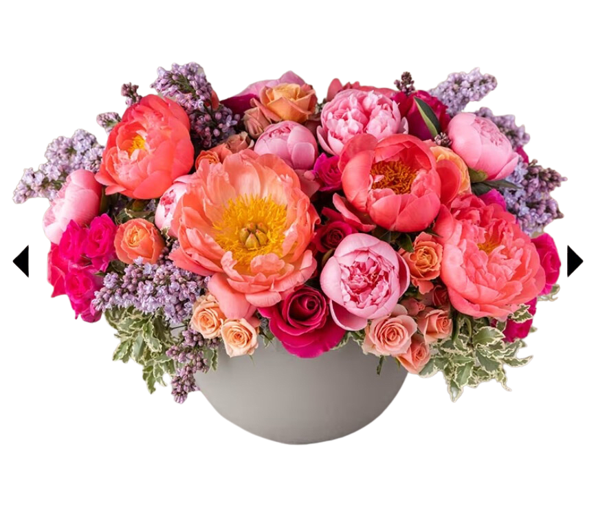 Mom's Dream Peonies , Lilacs and Garden roses - Lilacs, Peonies, Garden roses . All the spring beauties in one place , Fragrance , Spring colors, Happiness in a bowl ! 