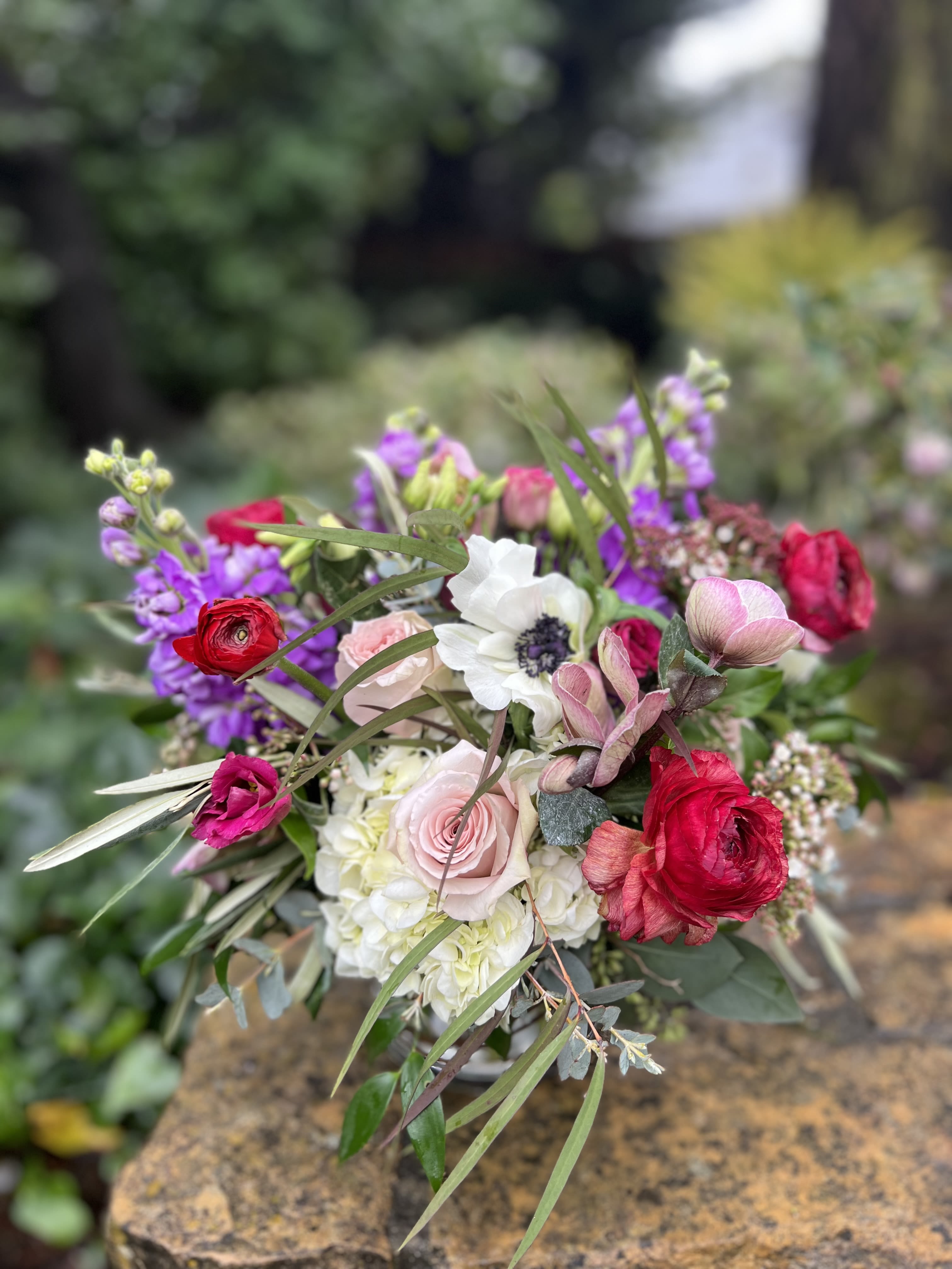 Cranberry Kiss Cranberry Kiss - A garden mix of purples and lavenders with hints of raspberry and cranberry hues.