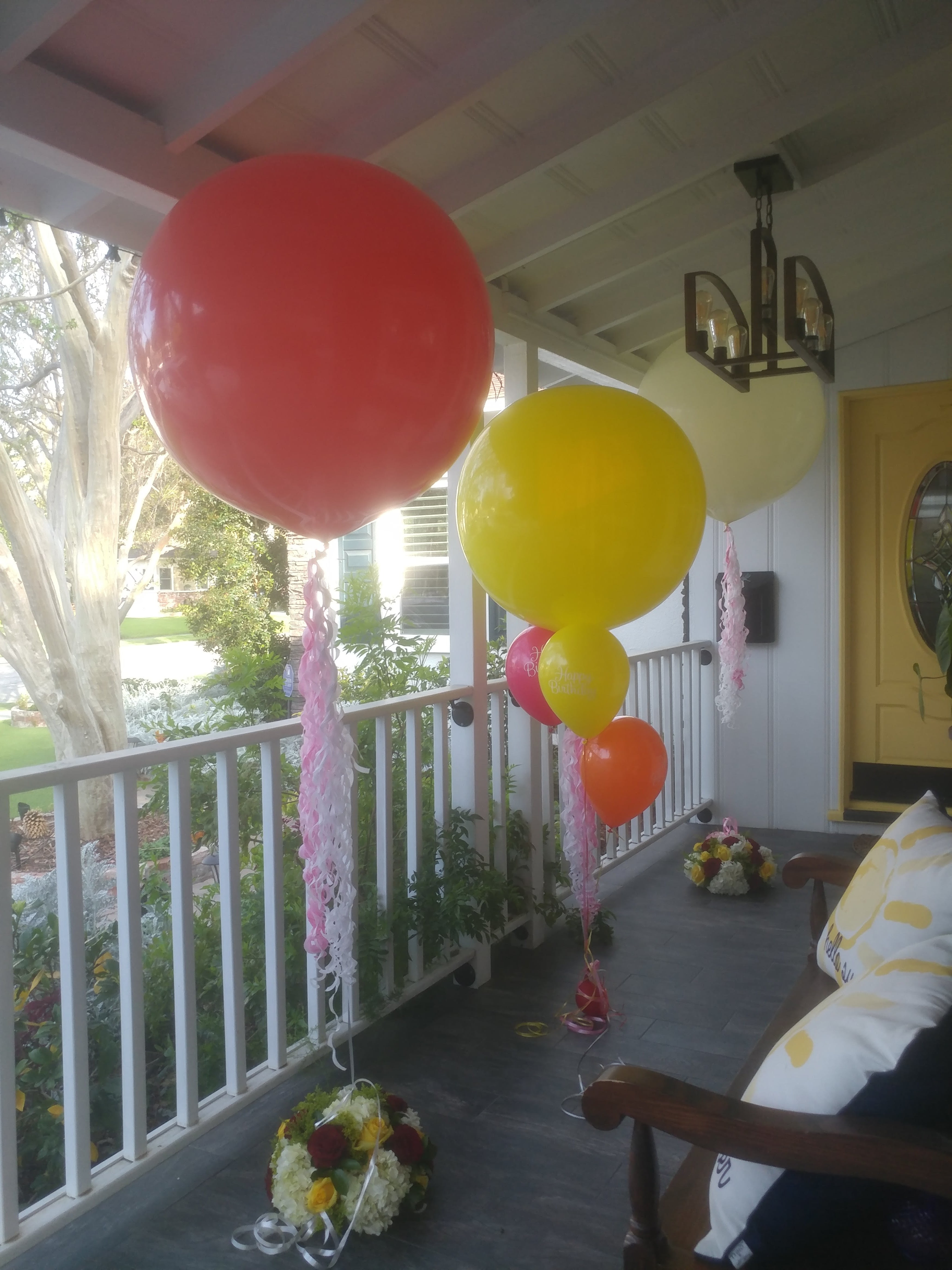 Huge 36&quot; Latex Balloons - Giant 36&quot; Latex Balloon: Choose a vibrant mixed assortment or a single color to make a BIG statement!