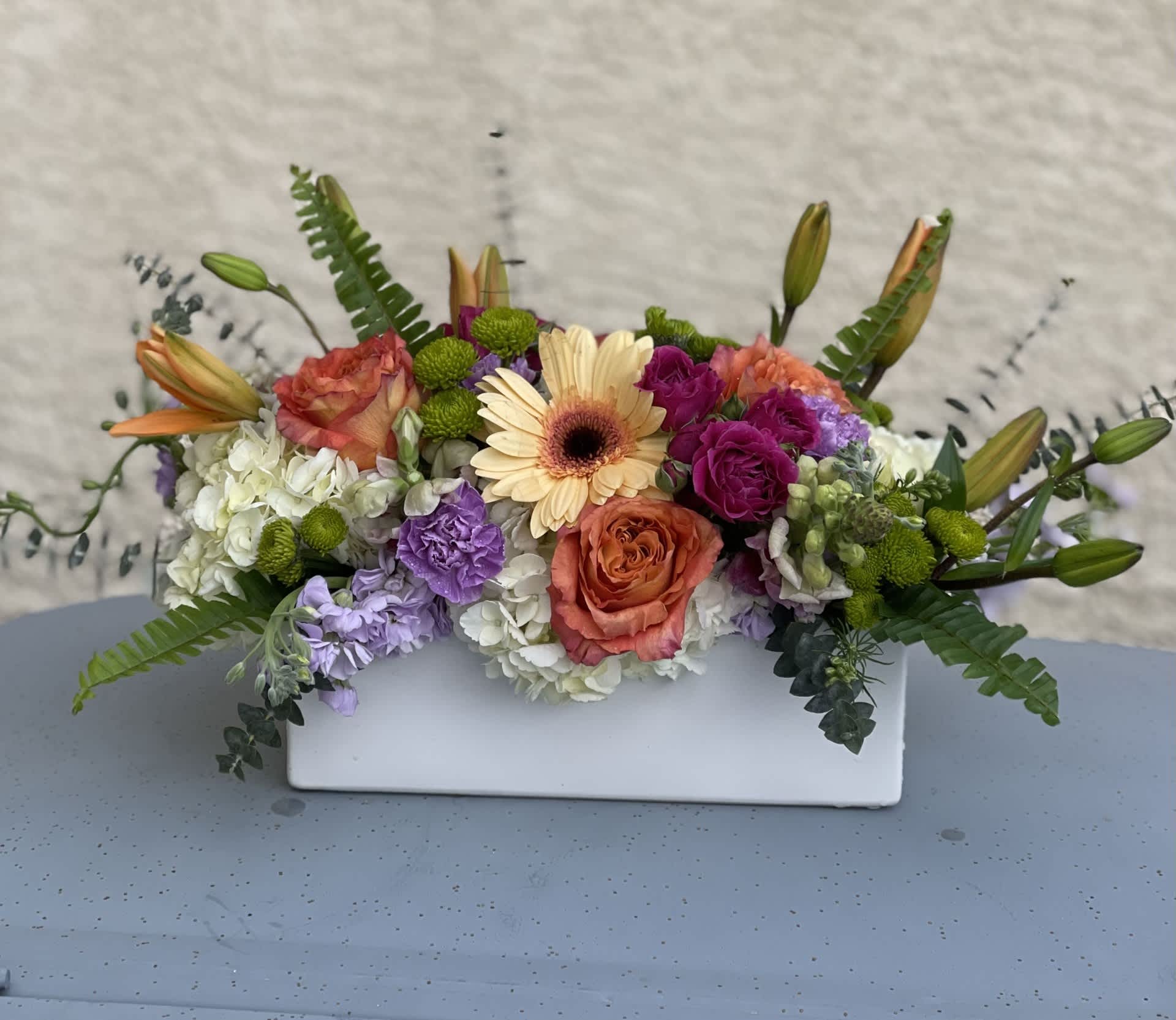 Garden Box Garden Box - Bring the garden inside with a variety of garden florals