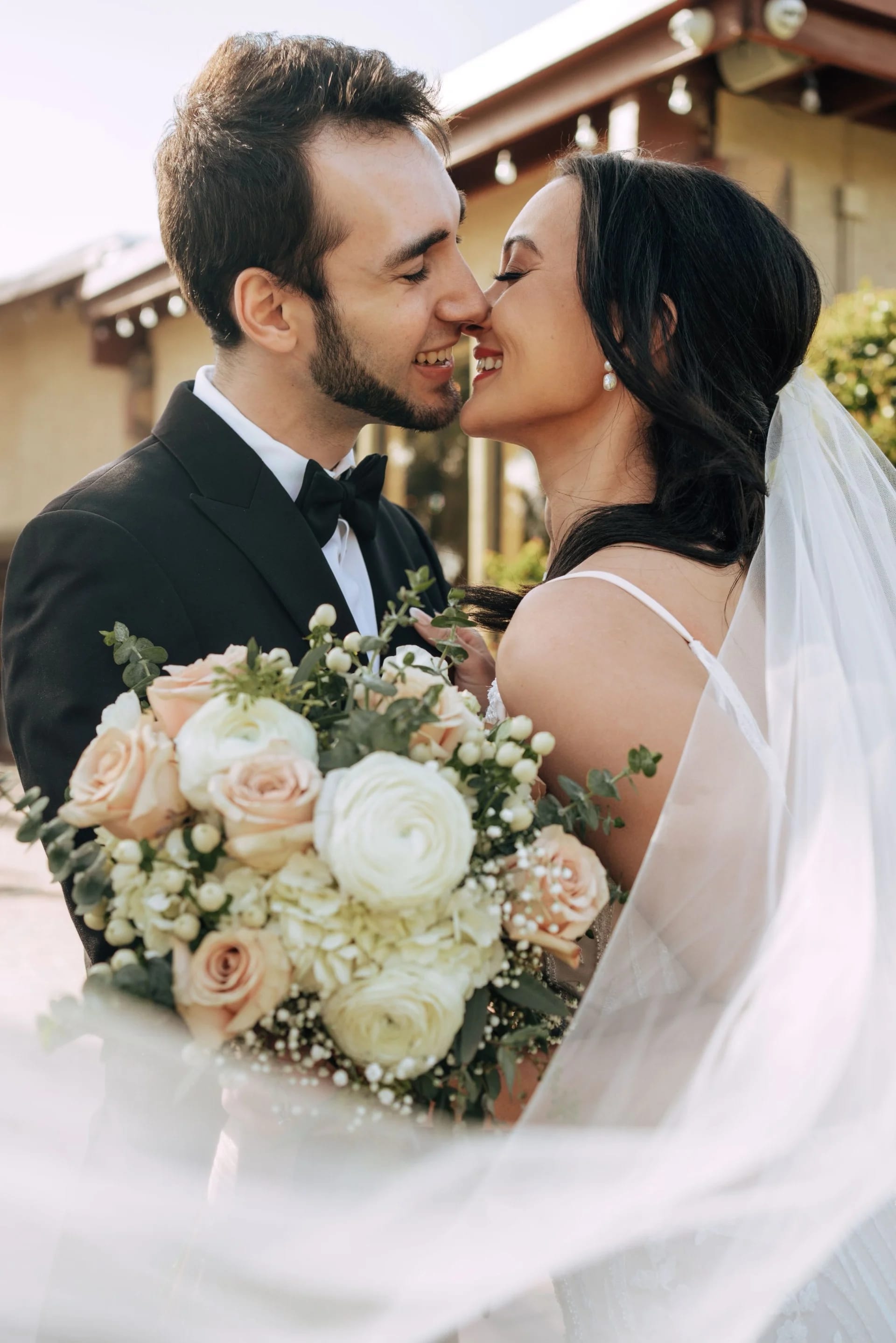 Kisses Forever Bridal Bouquet - Love The softness of this color palette! 