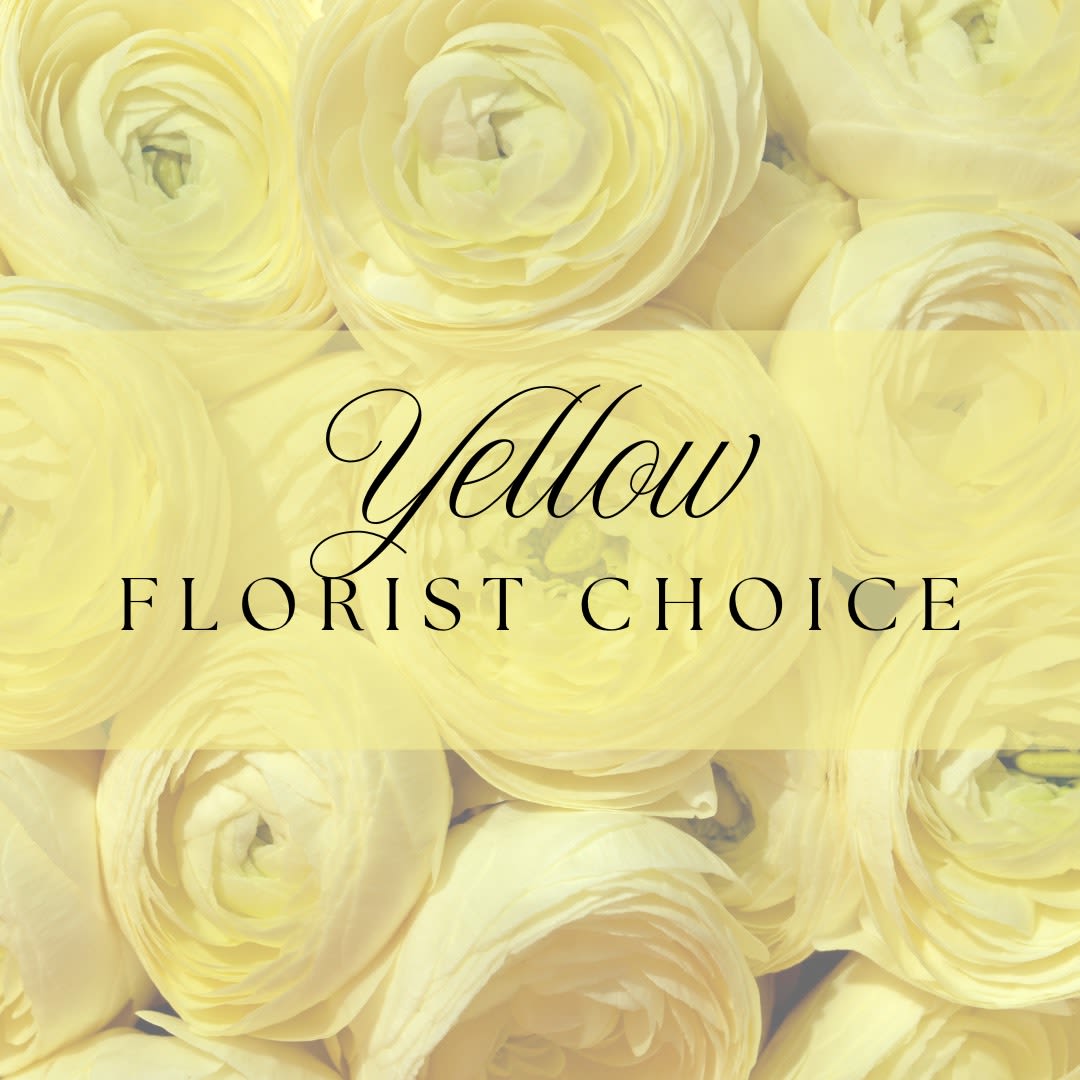 Yellow Florist's Choice - Our yellow Florist’s Choice Bouquet is our quickest and best arrangement! Our expert florist will choose their best flowers to create a beautiful arrangement all for a great price! This item is hand-arranged and delivered by a local florist.