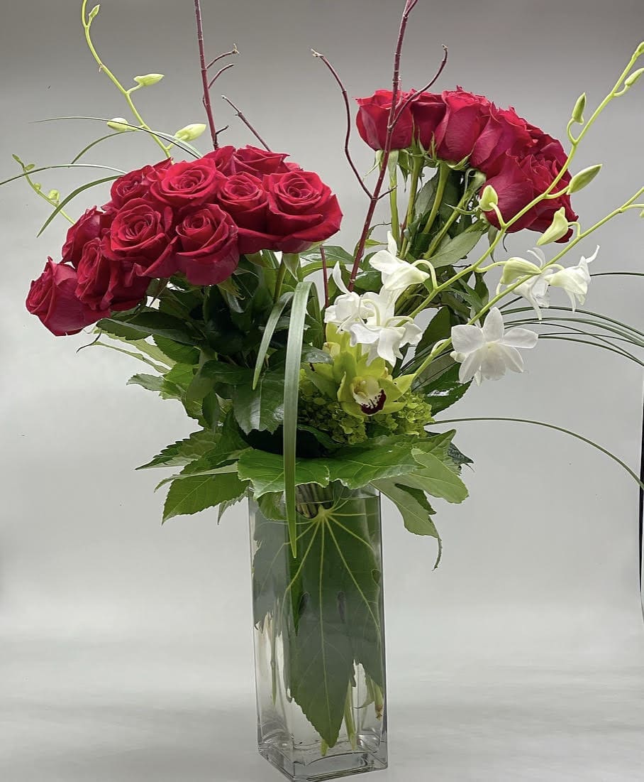 Maxwell Maxwell - Two Dozen Long Stem Roses
