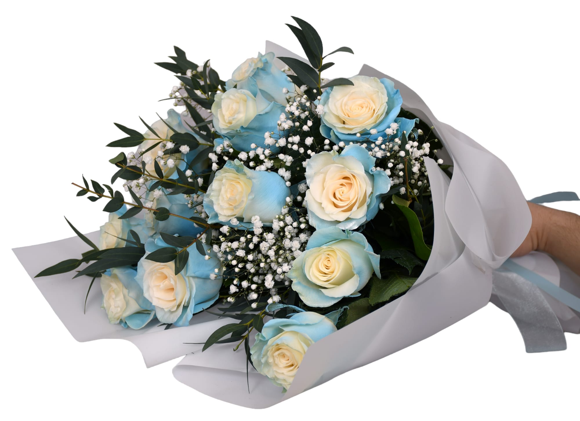 Roses, baby breath - Special for Columbia graduation 