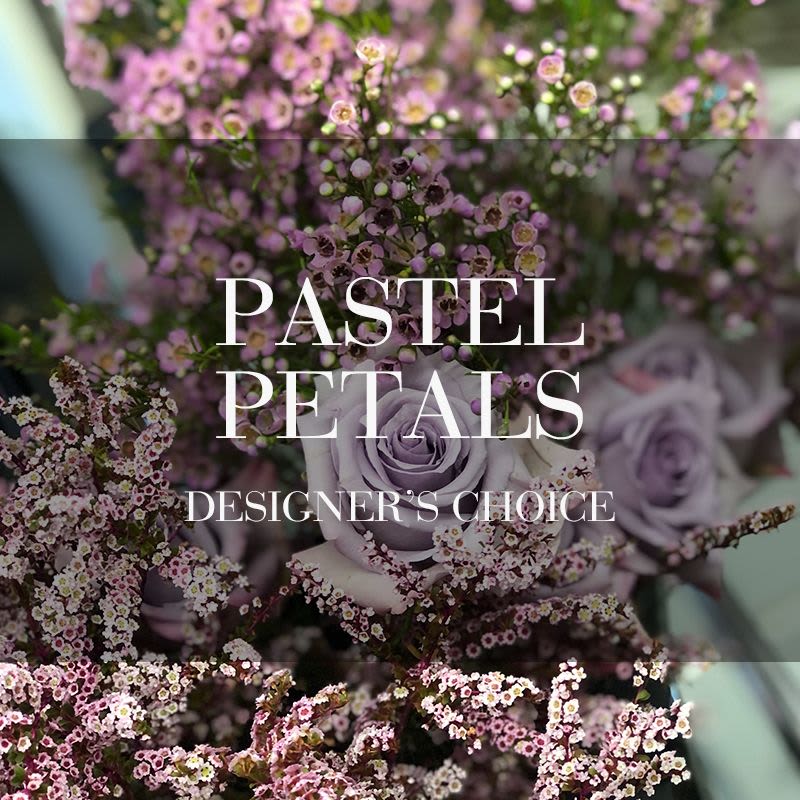 Pastel Palette Designer's Choice Pastel Palette Designer's Choice - Designer’s Choice Arrangement At The Scarlett Blume, our Designer’s Choice arrangements are crafted with creativity and passion. By allowing us the freedom to select from the freshest seasonal blooms, we can create a one-of-a-kind design tailored to your occasion. This approach not only ensures you receive the highest-quality flowers but also allows our designers to unleash their artistry, combining colors, textures, and blooms in a way that highlights their natural beauty. Trust us to deliver a breathtaking arrangement that speaks to the moment and reflects the care and thought behind your gesture.