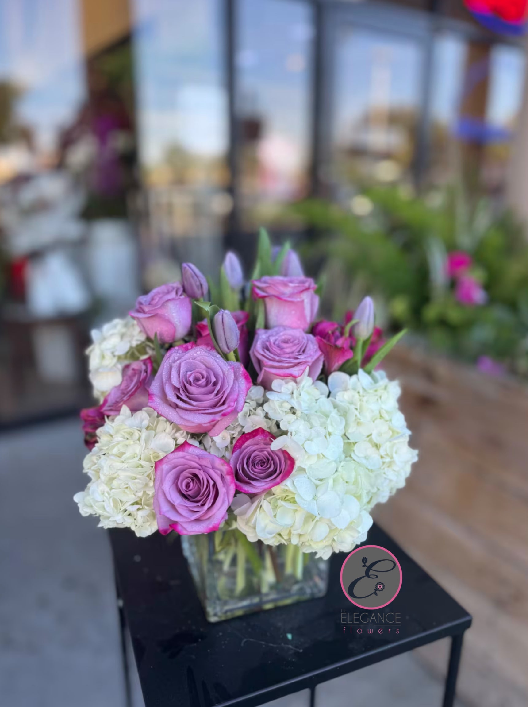 Vase Arrangement #14 Vase Arrangement #14 - Enhance any space with our sophisticated flower arrangements in vases from Elegance Flowers. Each arrangement blends seasonal blooms with classic favorites in exquisite vases, perfect for home, office, or special events. Crafted for longevity and visual appeal, our designs add a touch of elegance and charm, making them ideal for gifting or personal enjoyment.
