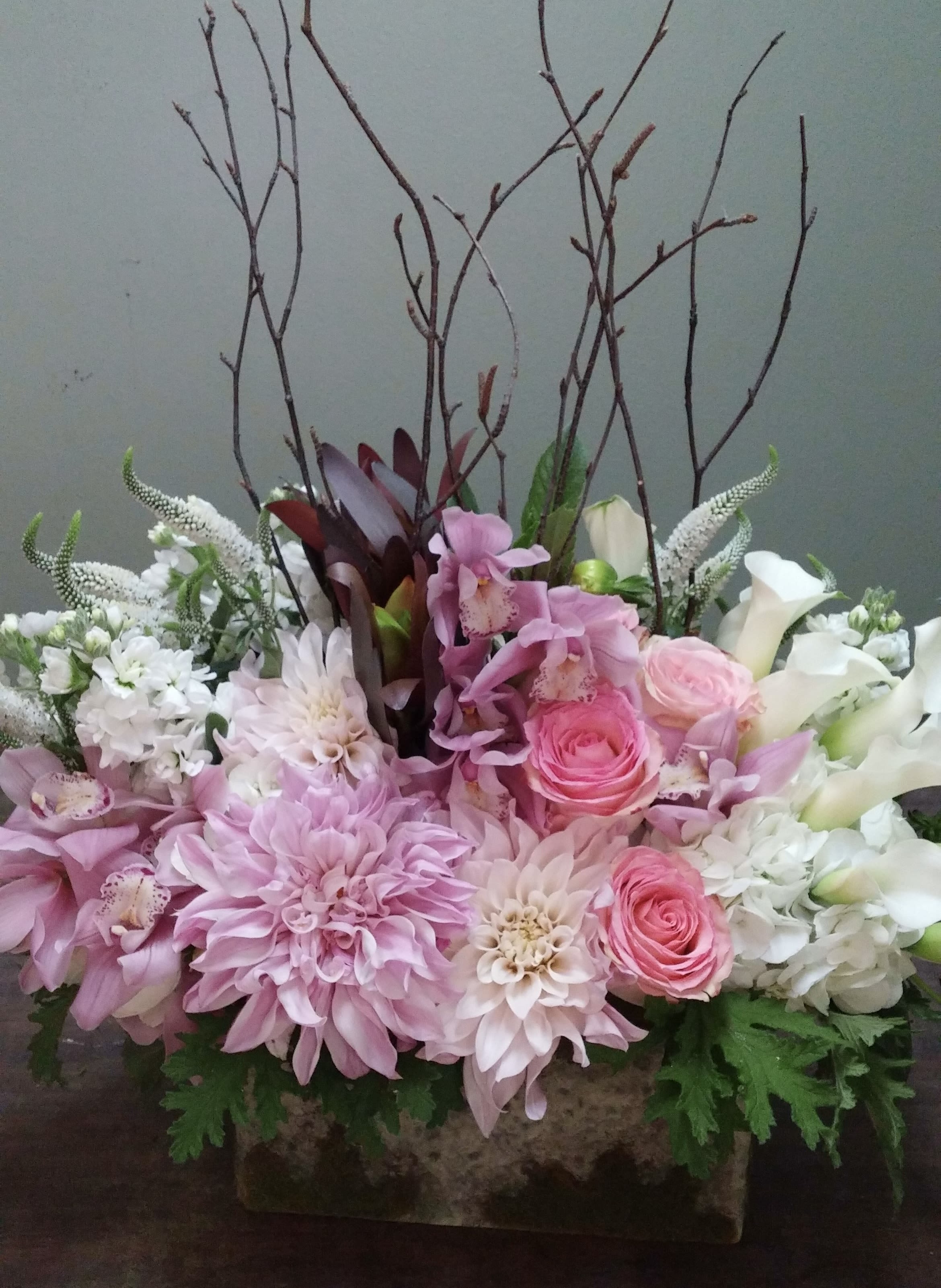 Nature's Branches - Mix Arrangement in a box.
