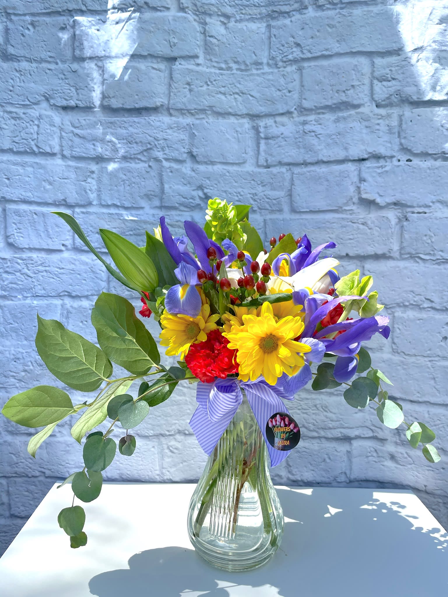 Bright and Cheery - a mixture of three bright and beautiful colors.