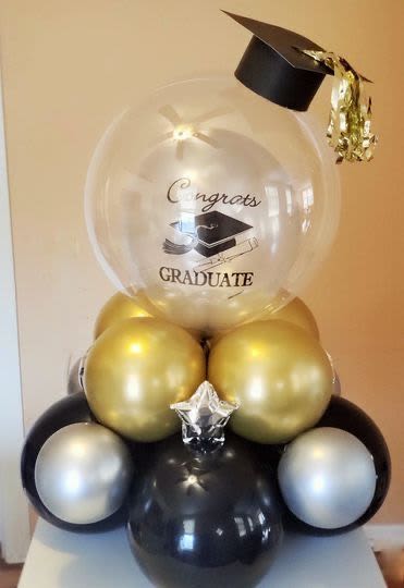 Graduation Table Centerpiece Graduation Table Centerpiece - Graduation table centerpiece can be created in any color combination