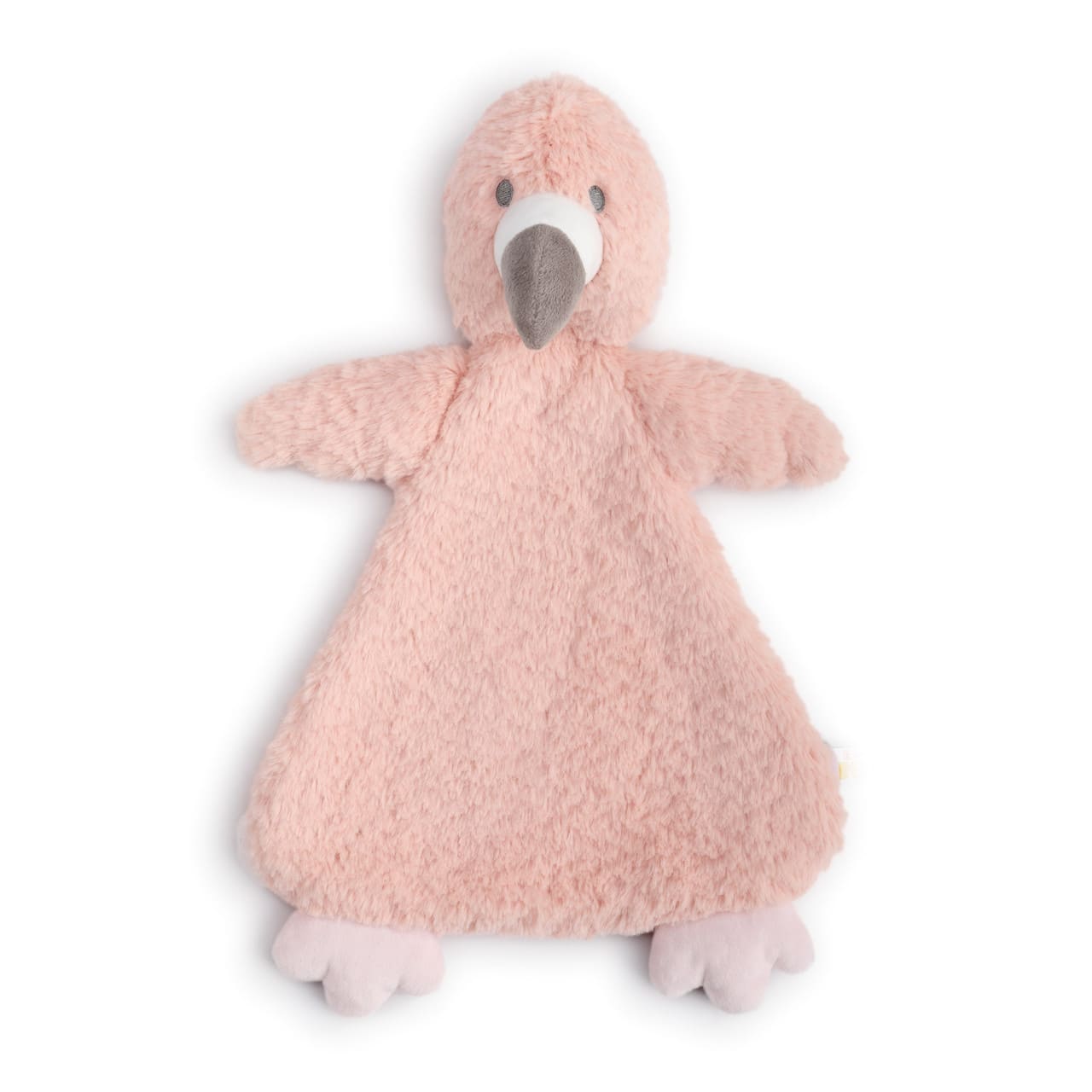 Finley Flamingo Rattle Blankie - Help baby fall asleep with the Finley Flamingo Rattle Blankie from the Cozies collection. This blanket will become a naptime must-have.