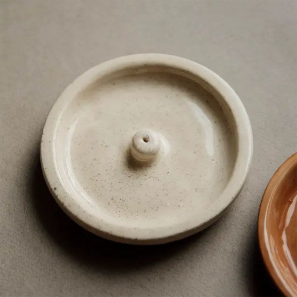 Ceramic Incense Holder - Ceramic handmade incense holder.   Please note, due to the nature of material pieces may be slightly different than the ones pictured. 