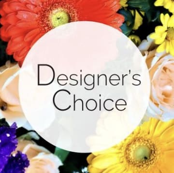 Designer's Choice - Let our floral designers work their magic with our Designer’s Choice arrangement—a beautiful, one-of-a-kind bouquet crafted from the freshest seasonal blooms. Each creation is unique and showcases the florist’s hand-selected stems, expertly arranged for maximum beauty and balance.