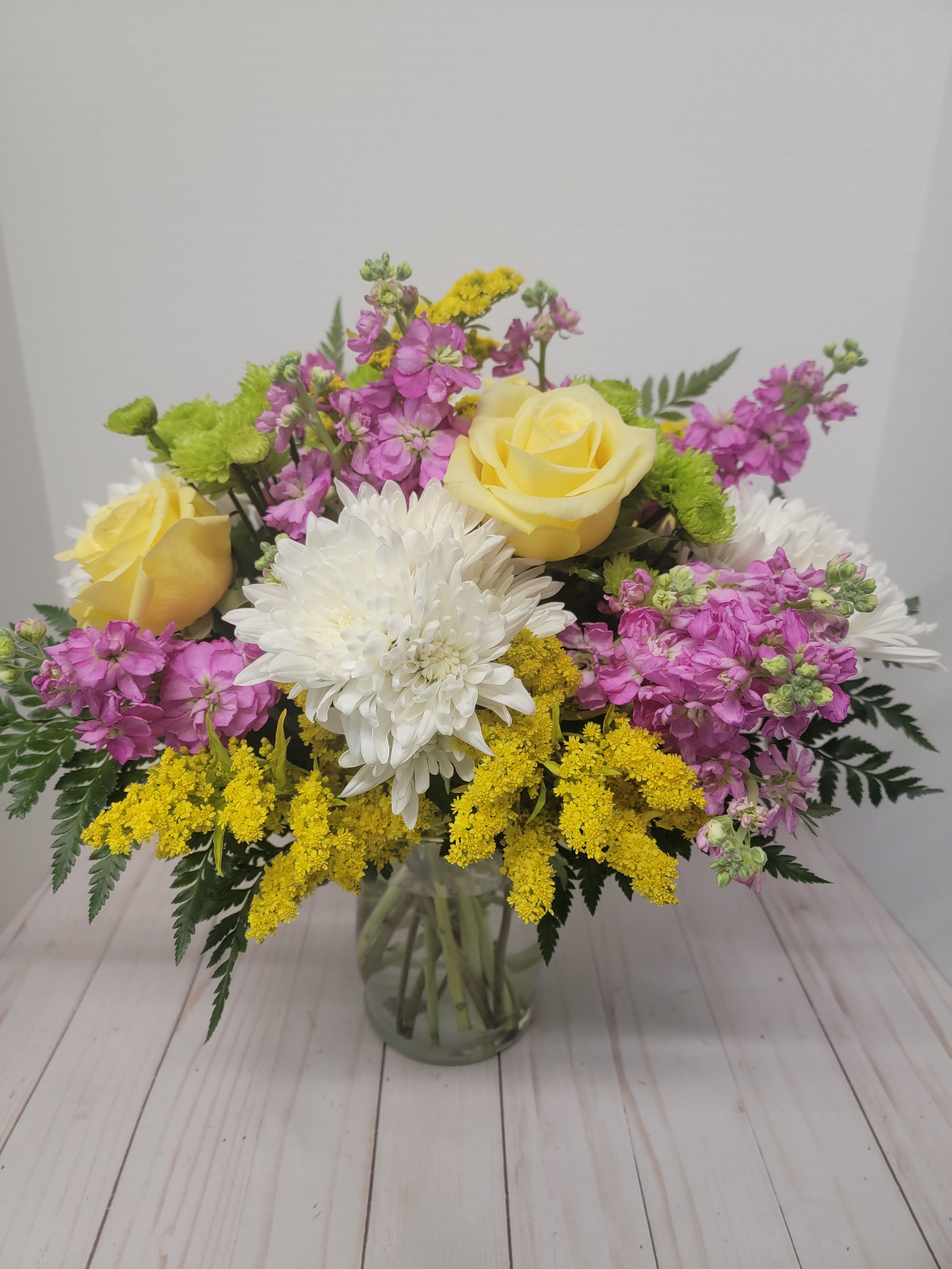 Happy Day Happy Day - A bright bouquet ready to celebrate a love one.
