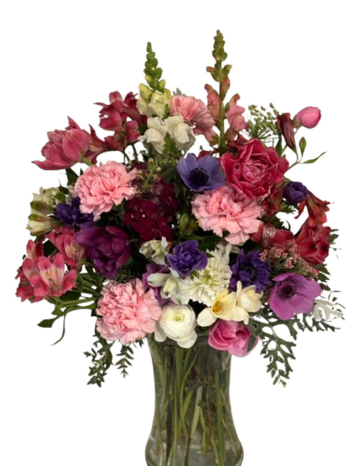 Mixed Bouquet of Flowers - This mixed Bouquet contains many beautiful flowers that you can give to a friend who you are thinking of and want to remember. We make each one special and unique.