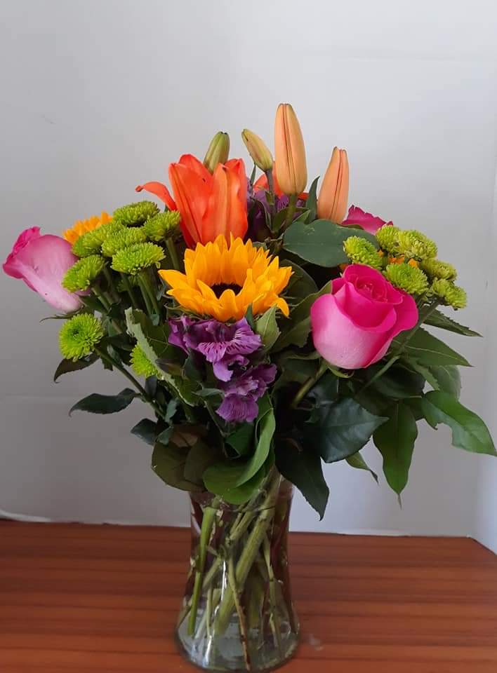 My Best Friend  - Multiple Color En Clear Vase