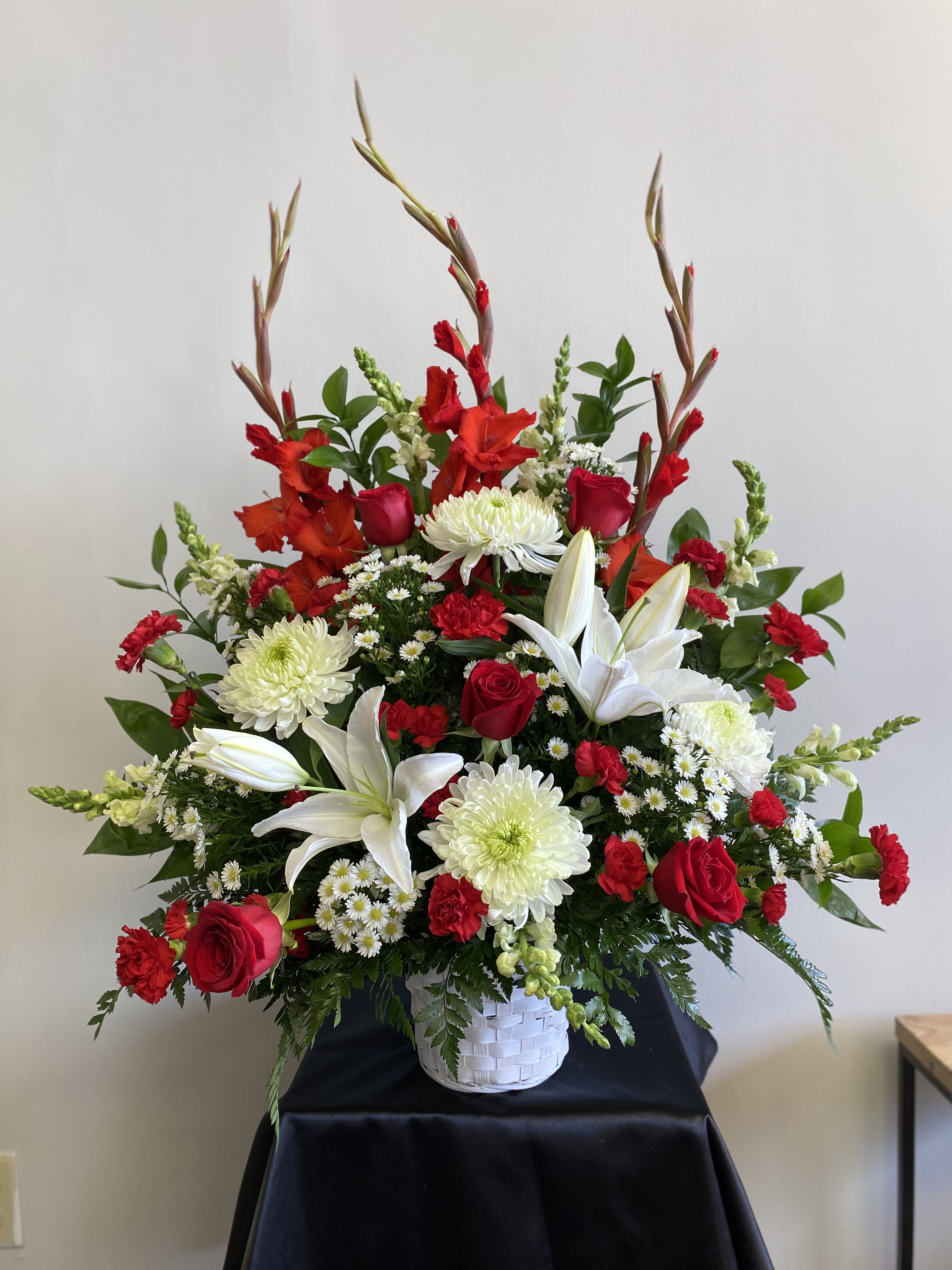 Graceful Love Basket - Basket Arrangement 
