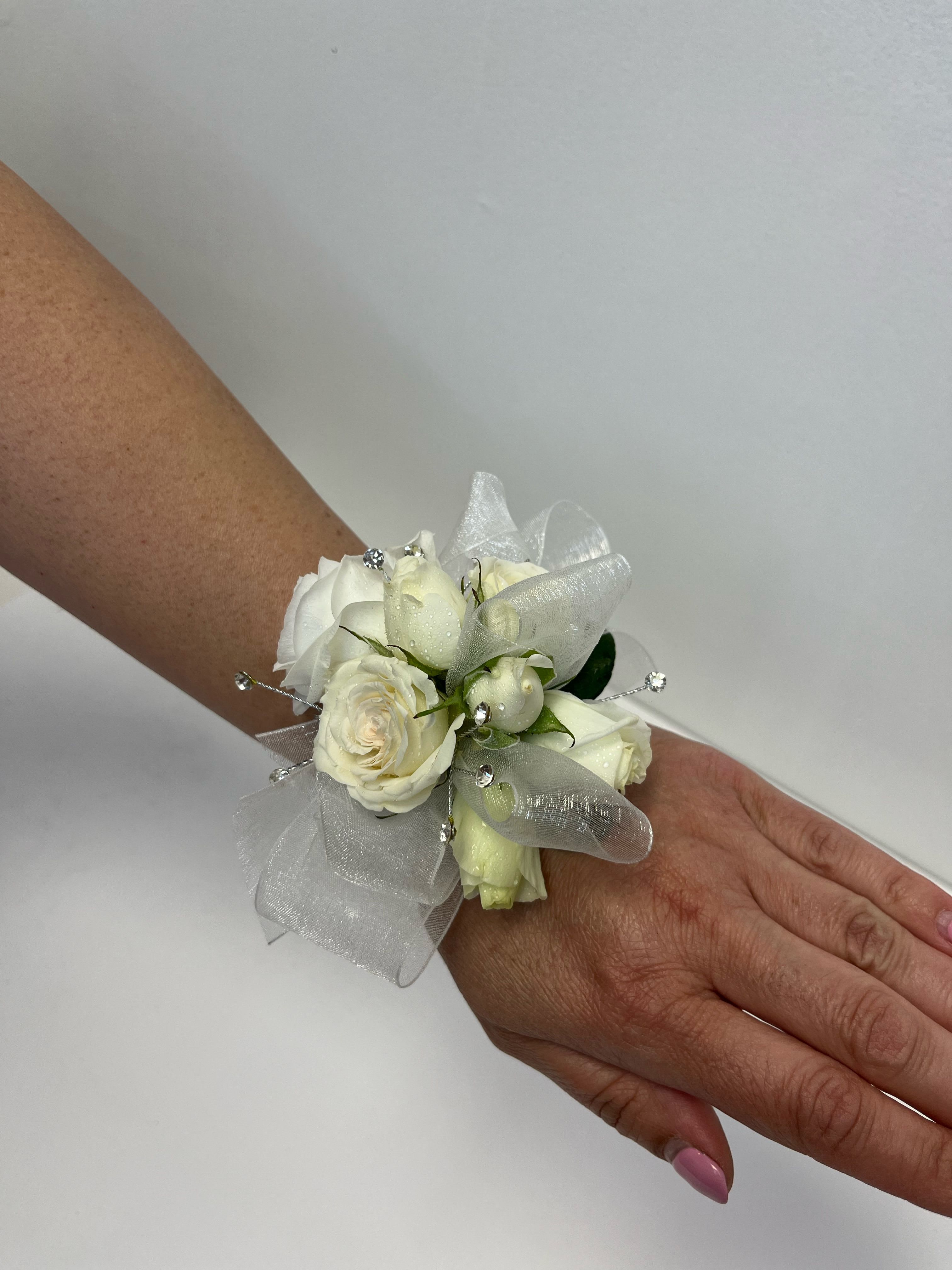 Corsage - Can be customized to color match any dress or theme. Leave preferences in order notes when placing on line.