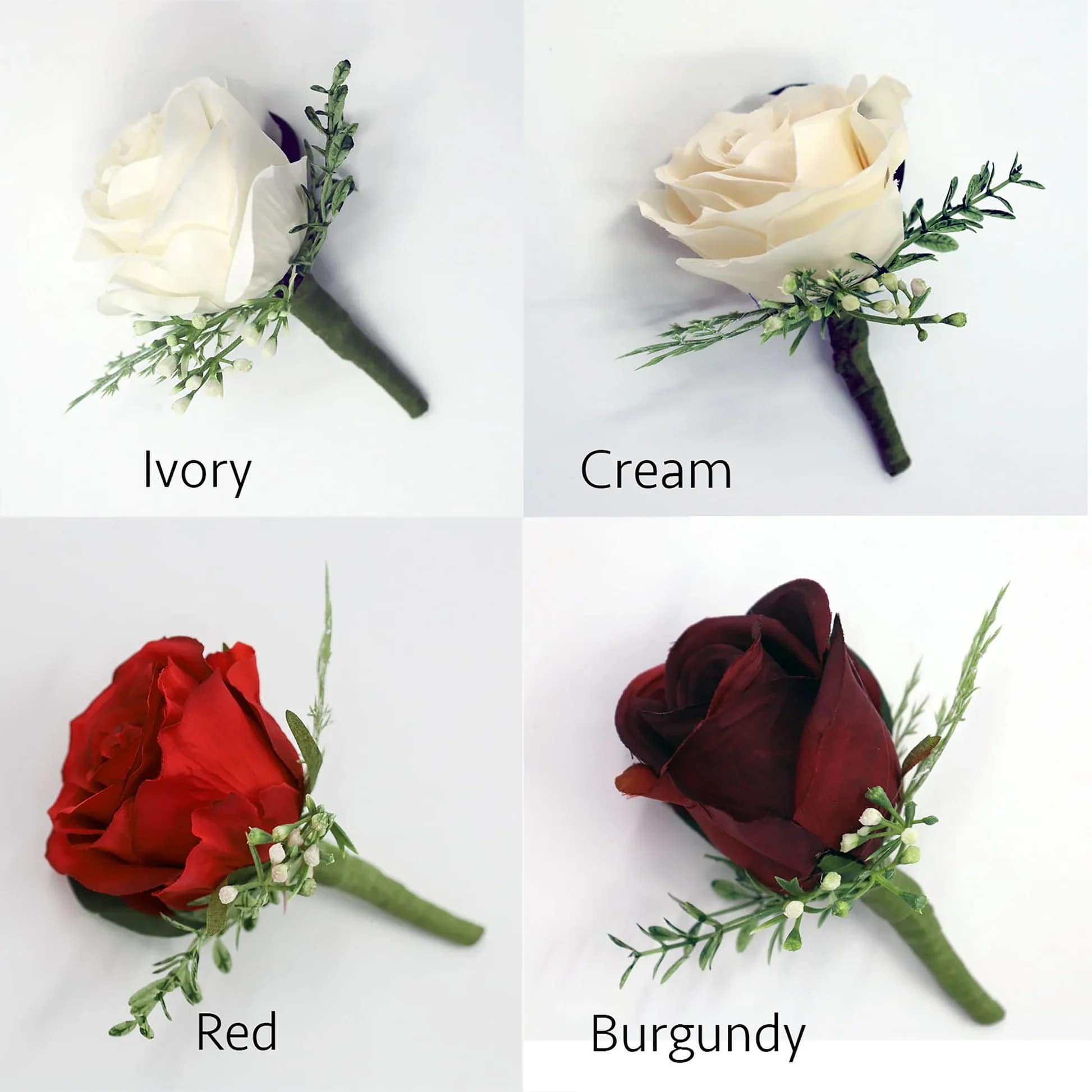  Boutonniere for wedding, - Boutonniere for men, Groom &amp; Groomsmen Flower, Homecoming, prom