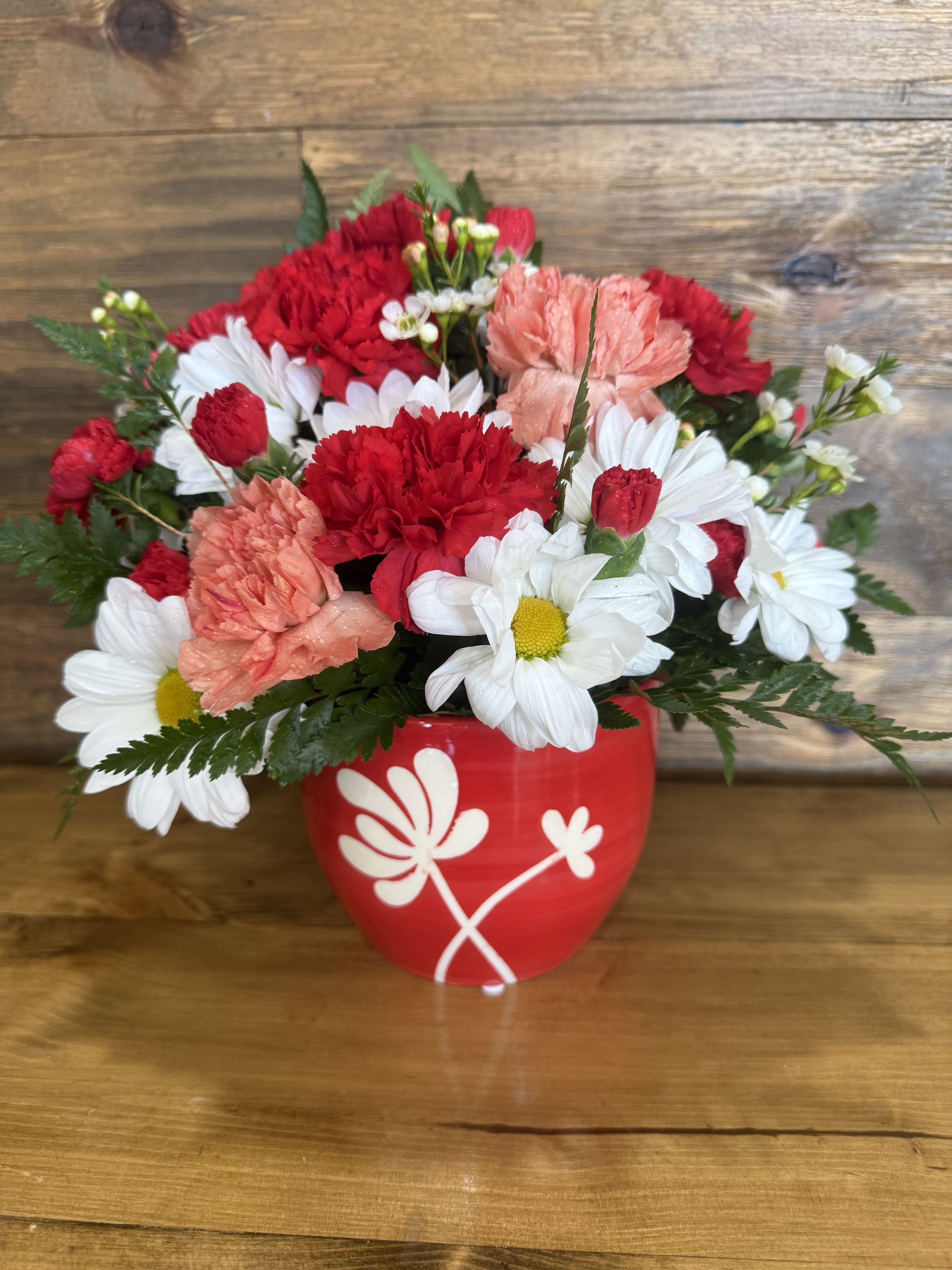 A Beautiful Day - Beautiful and bright arrangement! *color container may vary *