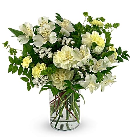 Teleflora's Angel Kisses Teleflora's Angel Kisses - Sweet and simple arrangement to say how much you care. All Around 13Wx12H