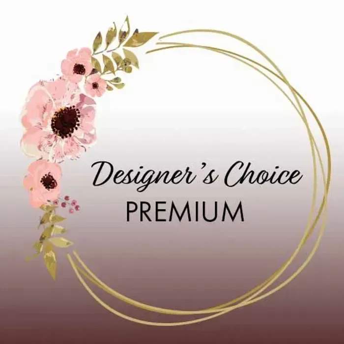 A Premium Designer's Choice A Premium Designer's Choice - Fresh, colorful, mixed blooms. Designer's choice allows the floral designer to have full creative control in selecting the flowers, colors, and style based on their expertise and the available seasonal blooms.