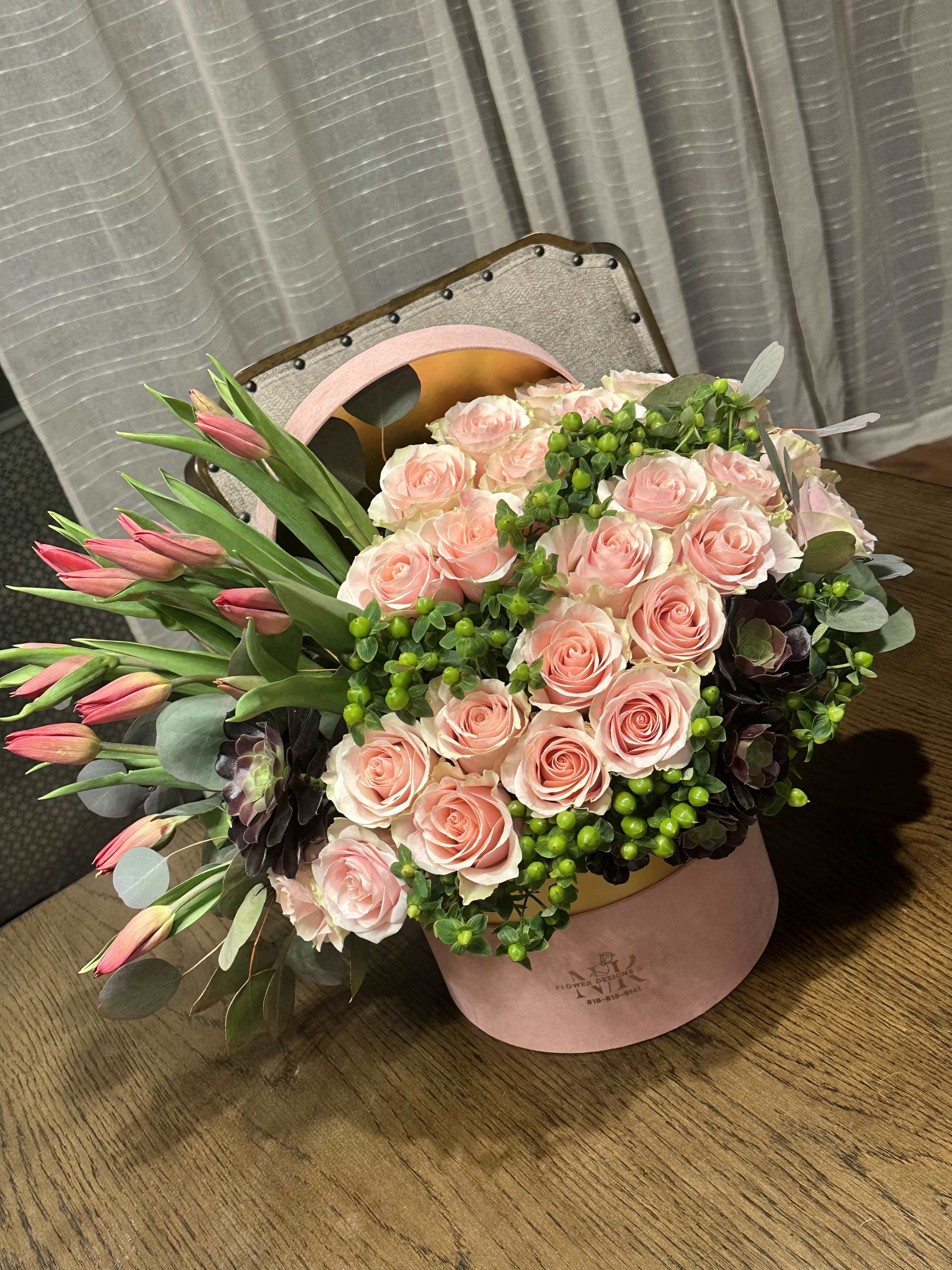 Designer Blooms! - Different, modern and delightful arrangement! 