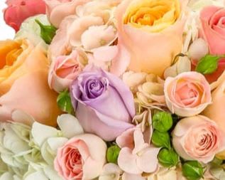 Designer’s Choice Pastel - A beautiful mix of premium pastel seasonal flowers and foliage. 