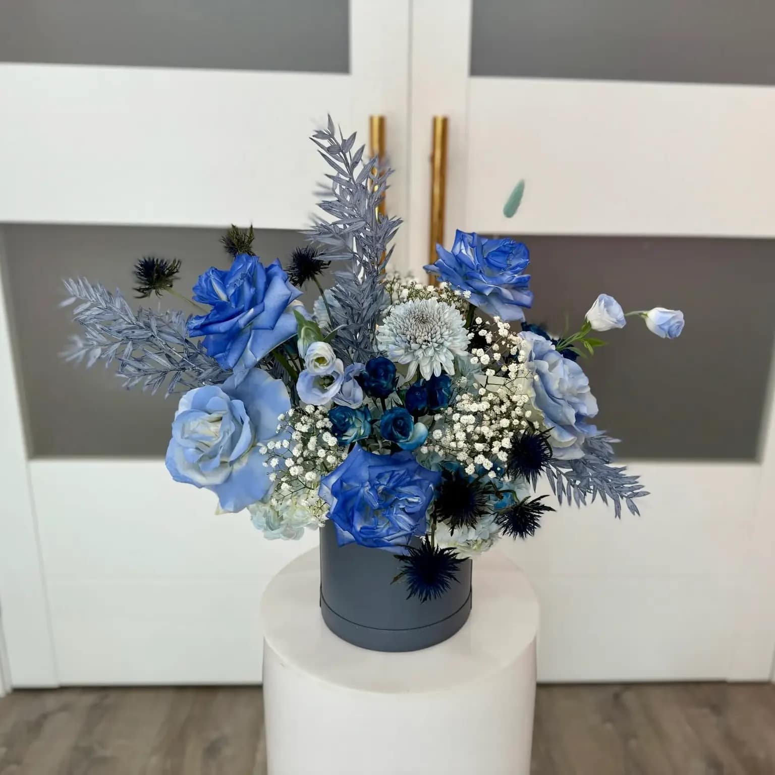 Touch of Blue - Box Sizes: Small Box- Standard Medium Box- Deluxe Large Box - Premium