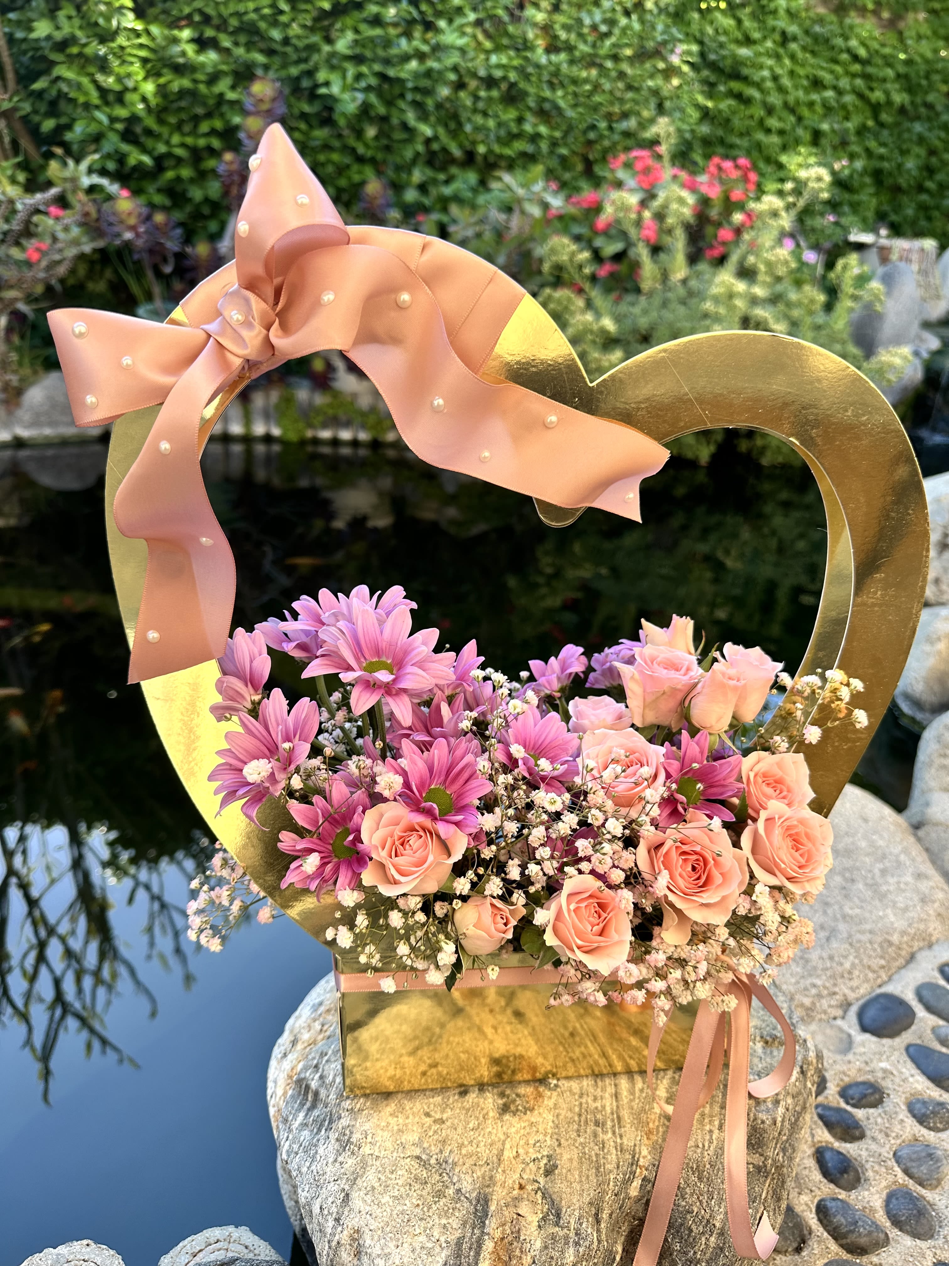 Mother’s Day Special! - Give your special mom a blooming heart of fresh flowers!