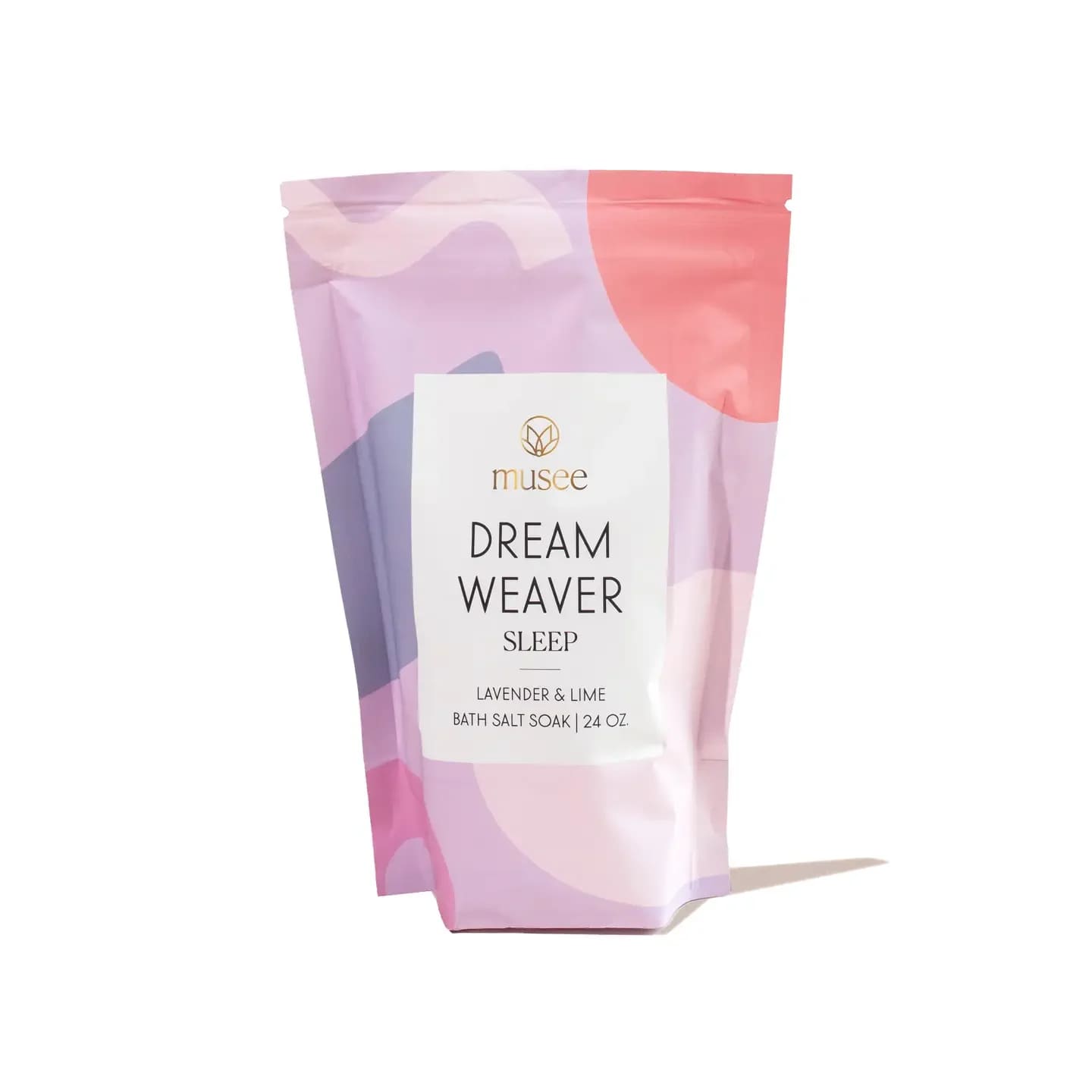 Musee Dreamweaver Bath Soak - Lull yourself to sleep with the soothing waters of calming chamomile and lavender buds- a wonderful way to end the day. Fragrance: Lavender; Lime