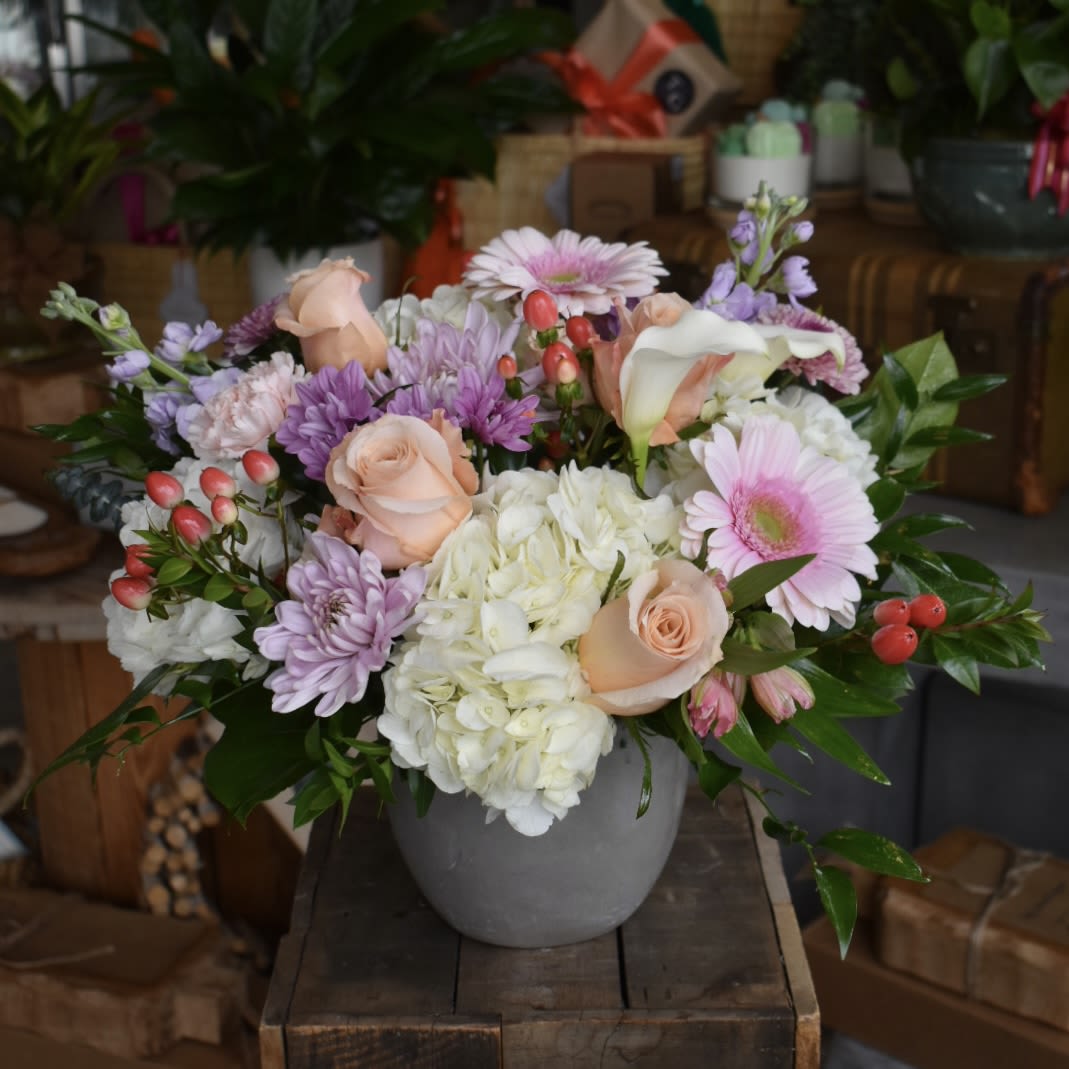 Designers Choice Designers Choice - We will create something unique and beautiful for you using the freshest seasonal blooms. Give us an overall feel of colors and style. We are happy to answer any questions! 508.858.5270