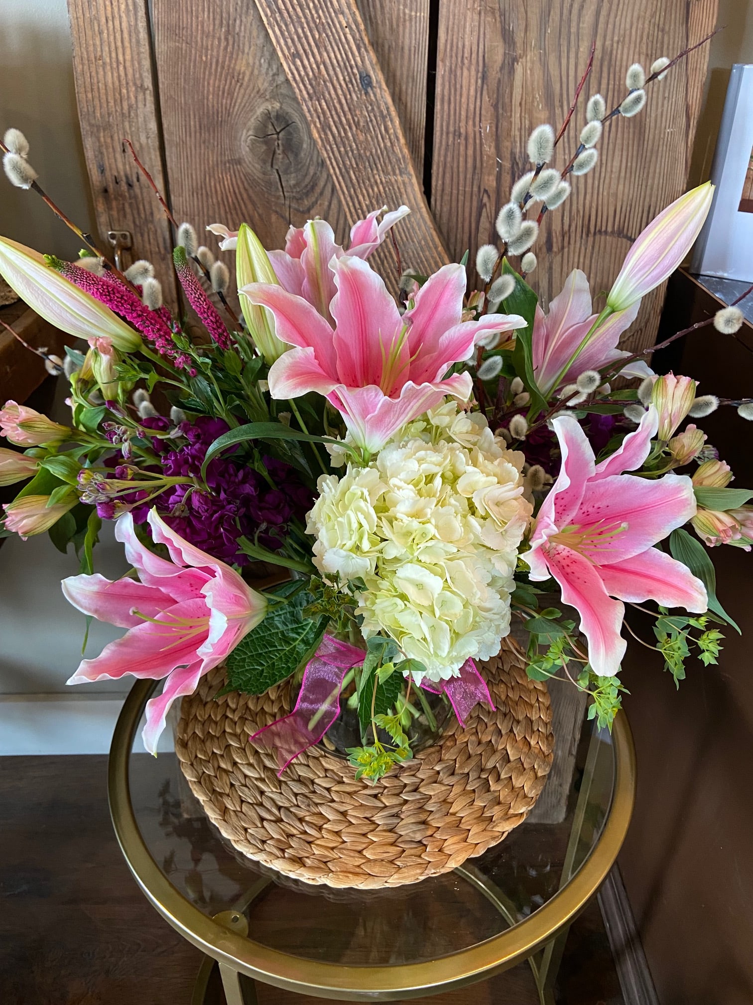 The Lovely Lilies  - A Lush Assortment of Blooms Highlighted by the most Beautiful Oregon Grown Lilies